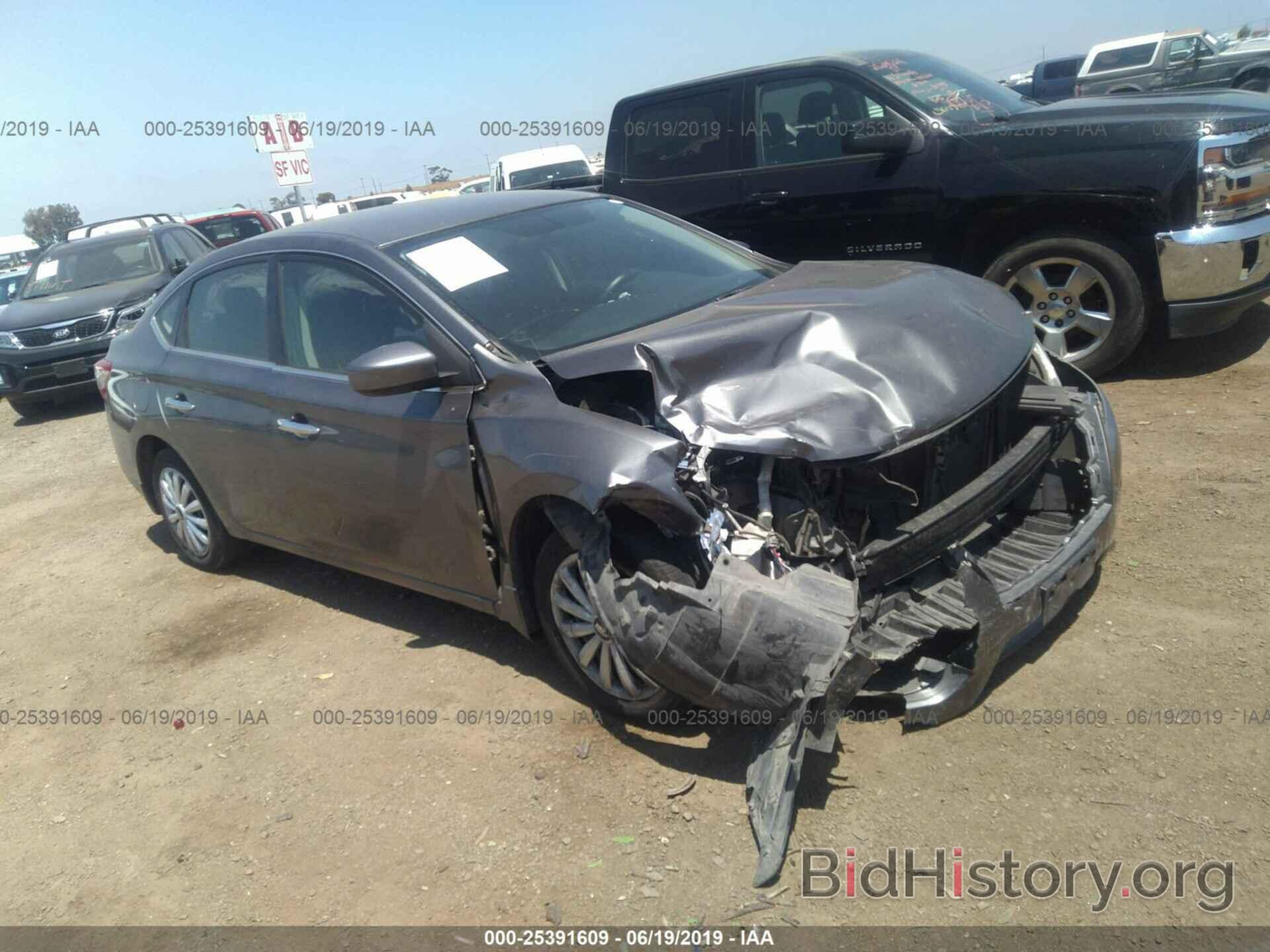 Photo 3N1AB7AP1FY290219 - NISSAN SENTRA 2015