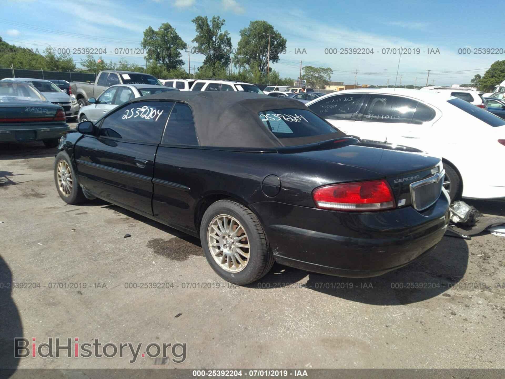 2004 CHRYSLER SEBRING - VIN: 1C3EL45X04N390721 - Photo 3