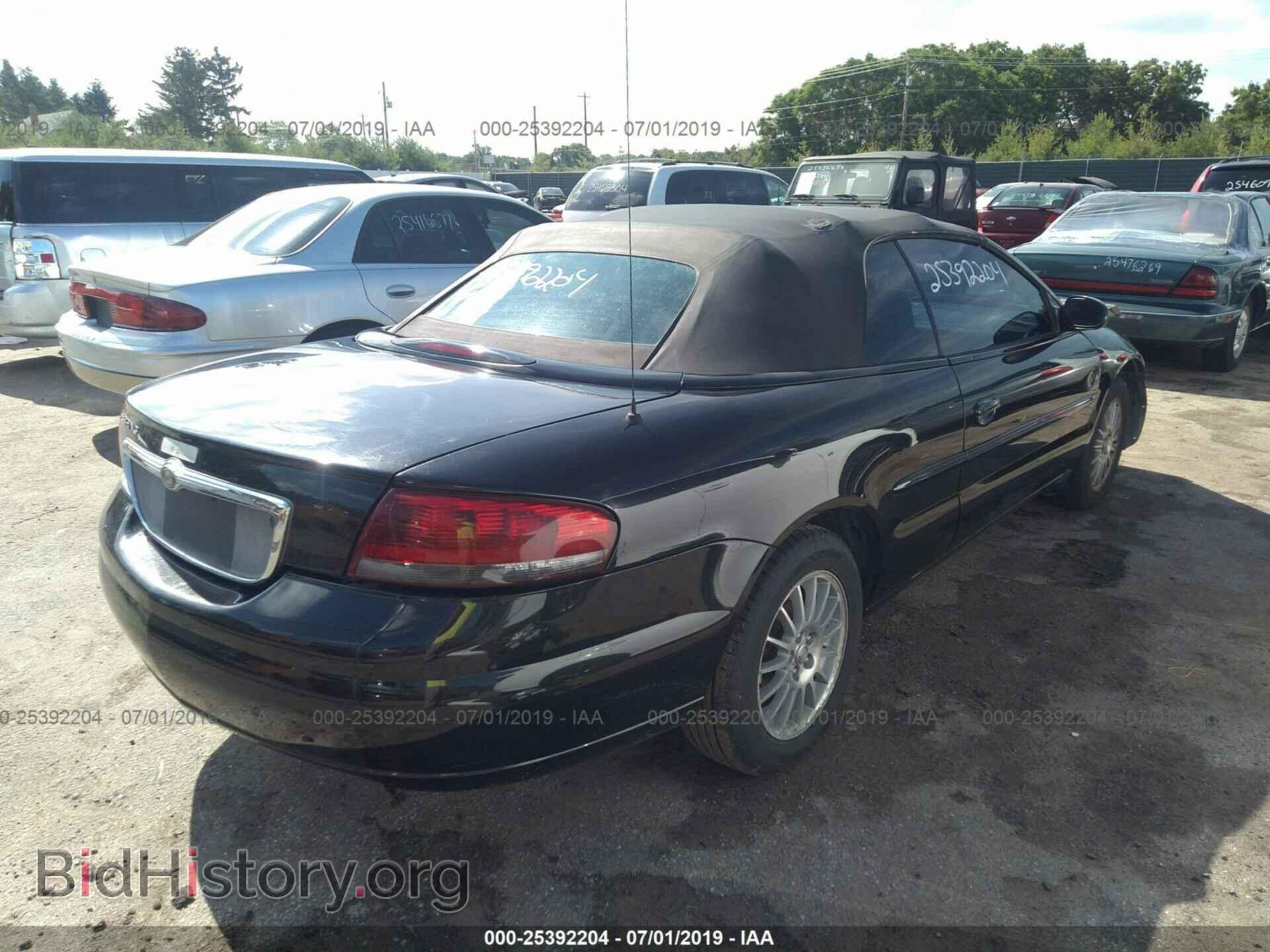 2004 CHRYSLER SEBRING - VIN: 1C3EL45X04N390721 - Photo 4