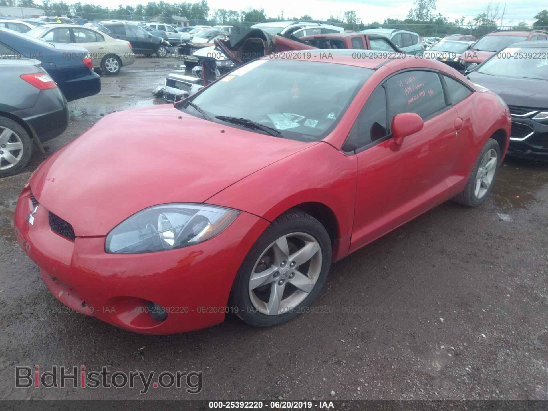 2007 MITSUBISHI ECLIPSE - VIN: 4A3AK24F37E003493 - Photo 2