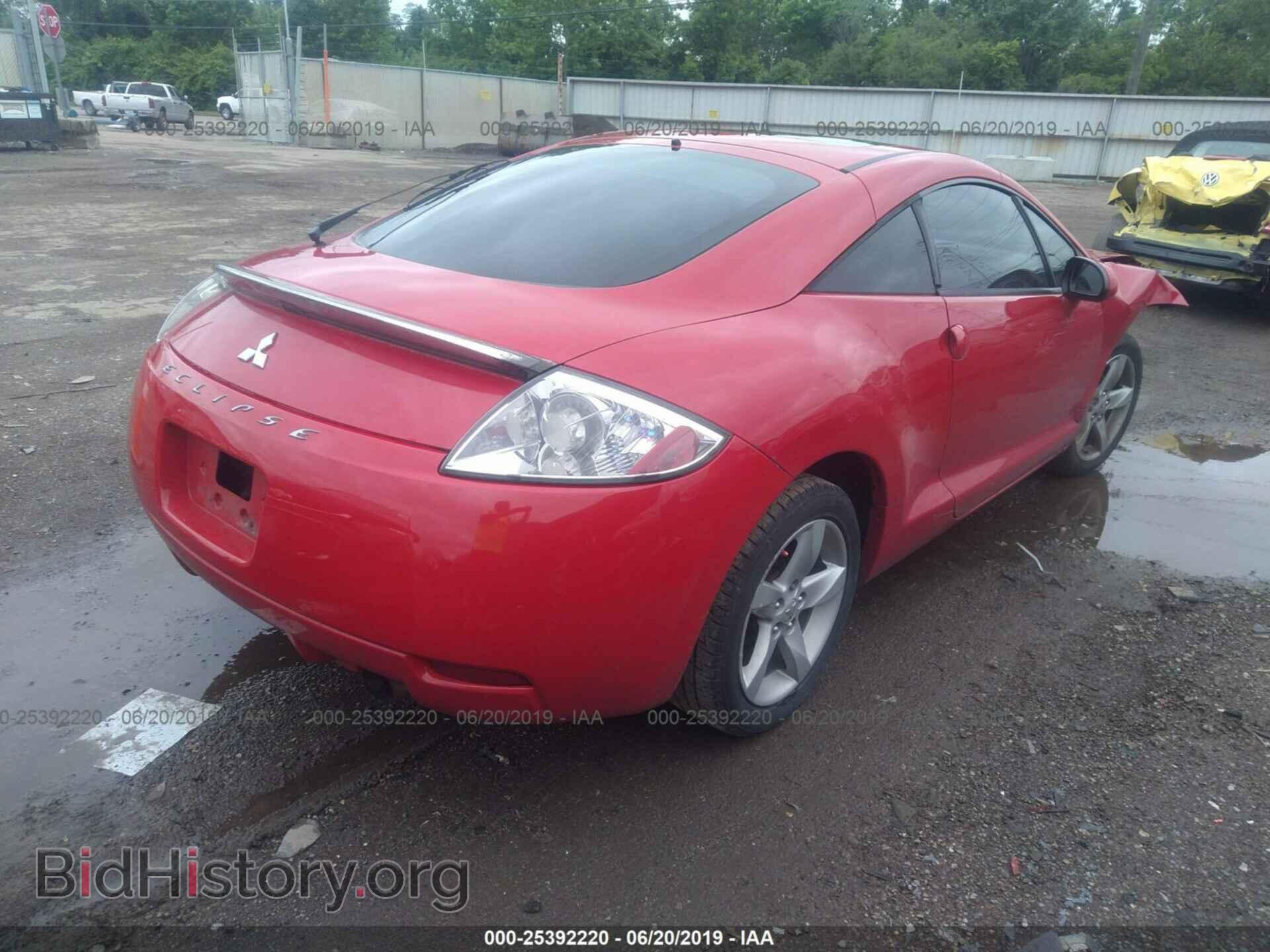2007 MITSUBISHI ECLIPSE - VIN: 4A3AK24F37E003493 - Photo 4