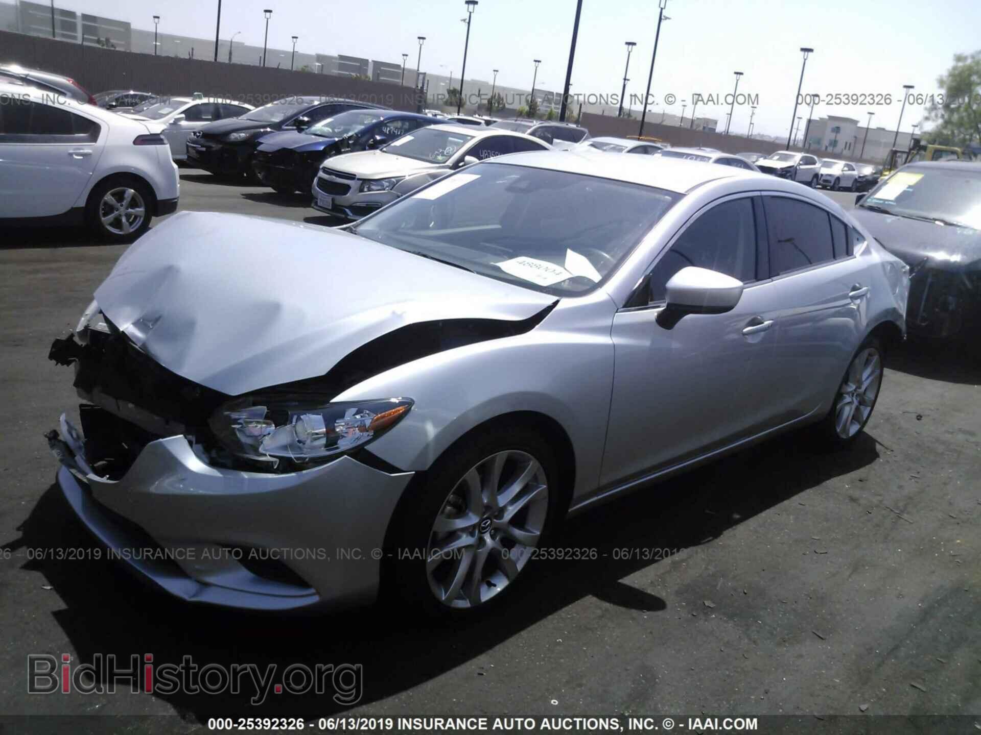 2017 MAZDA 6 - VIN: JM1GL1V55H1156167 - Фото 2