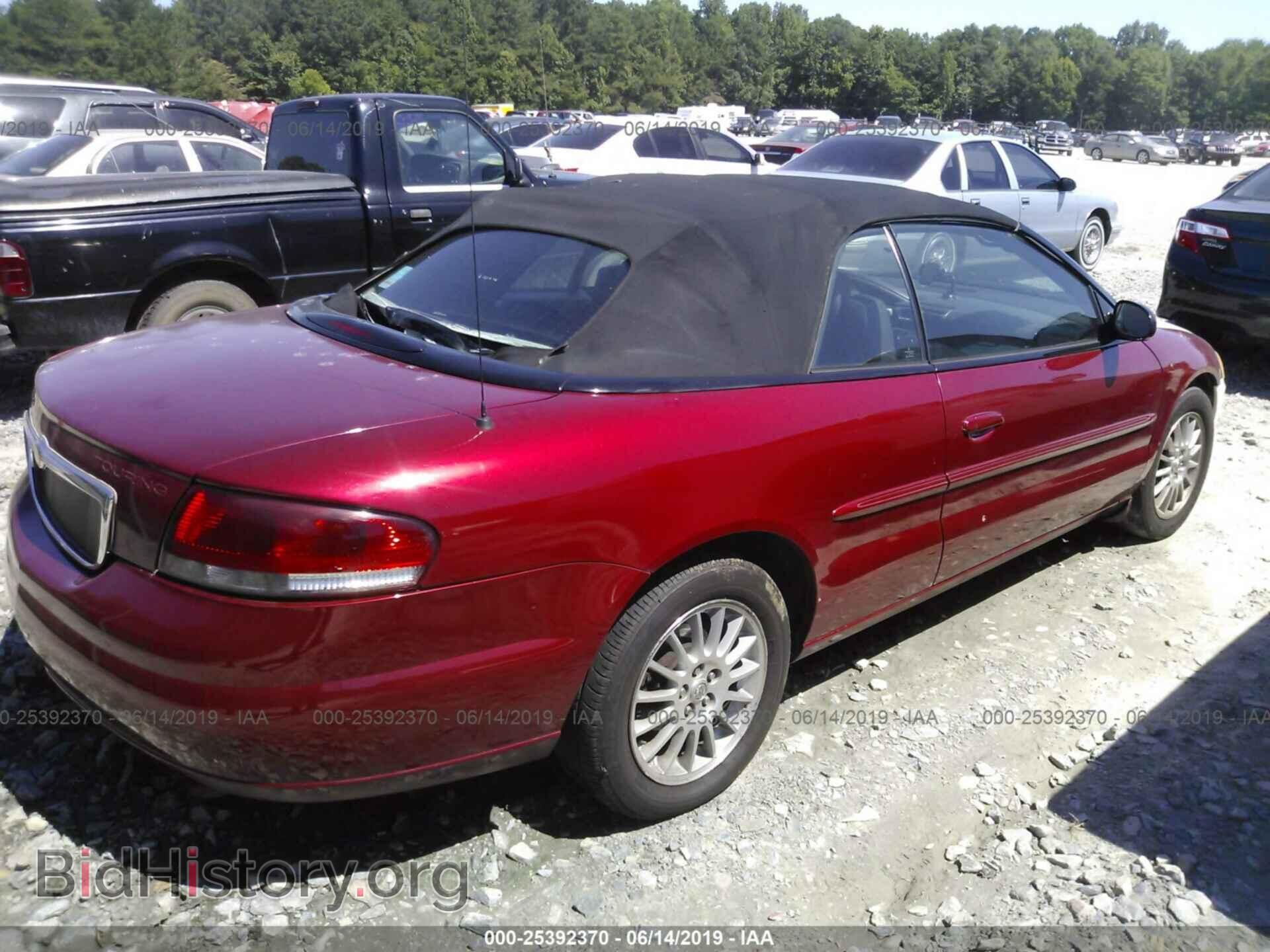 2004 CHRYSLER SEBRING - VIN: 1C3EL55RX4N228621 - Photo 4