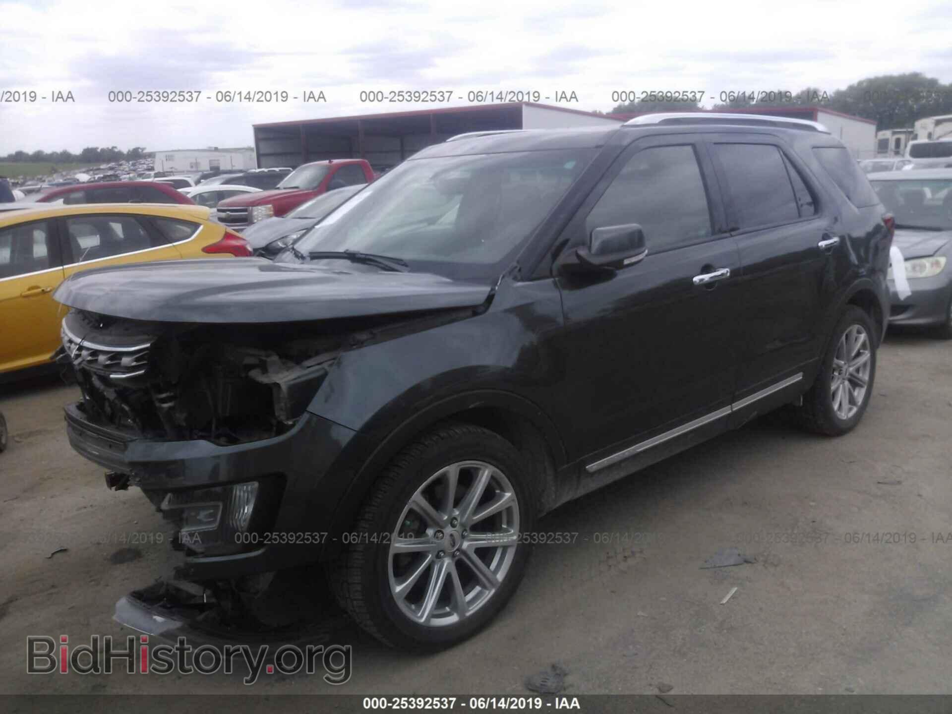 2016 FORD EXPLORER - VIN: 1FM5K8F88GGA44501 - Фото 2