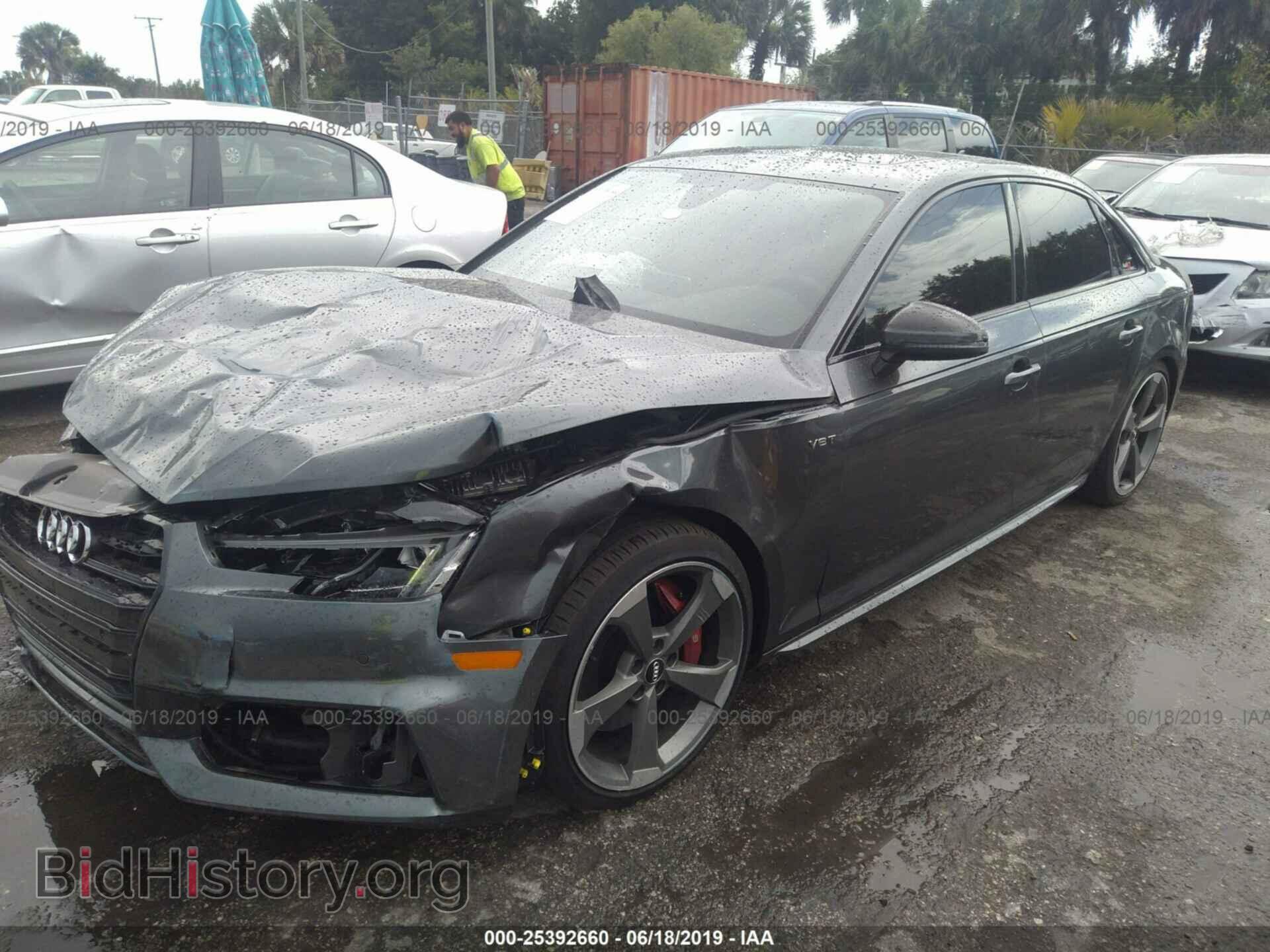 2018 AUDI S4 - VIN: WAUB4AF41JA120458 - Фото 2