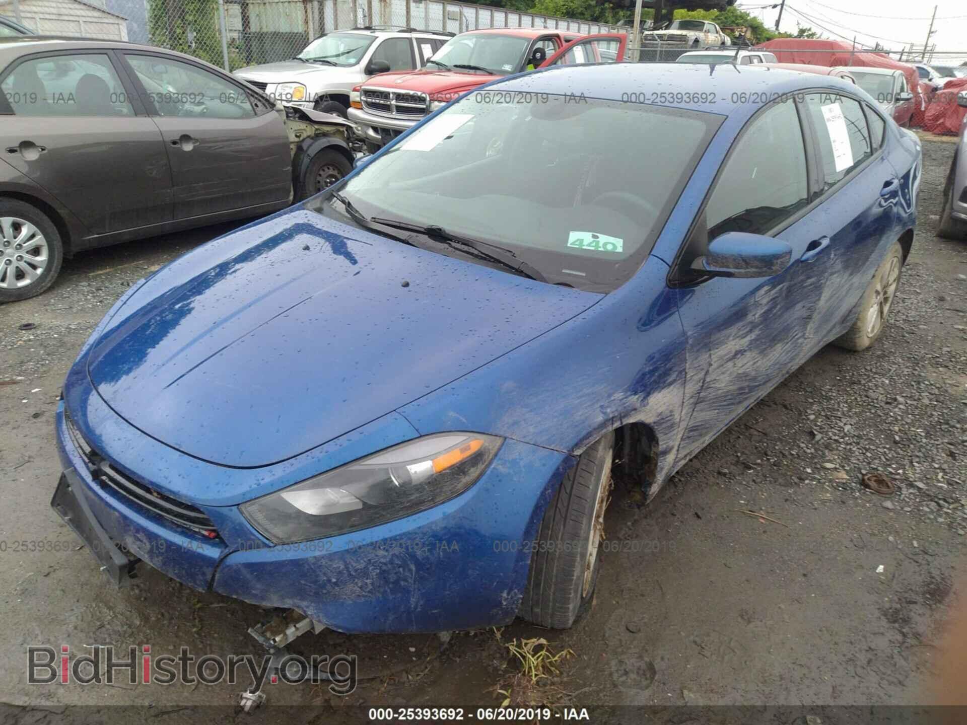 2014 DODGE DART - VIN: 1C3CDFBB2ED860361 - Фото 2