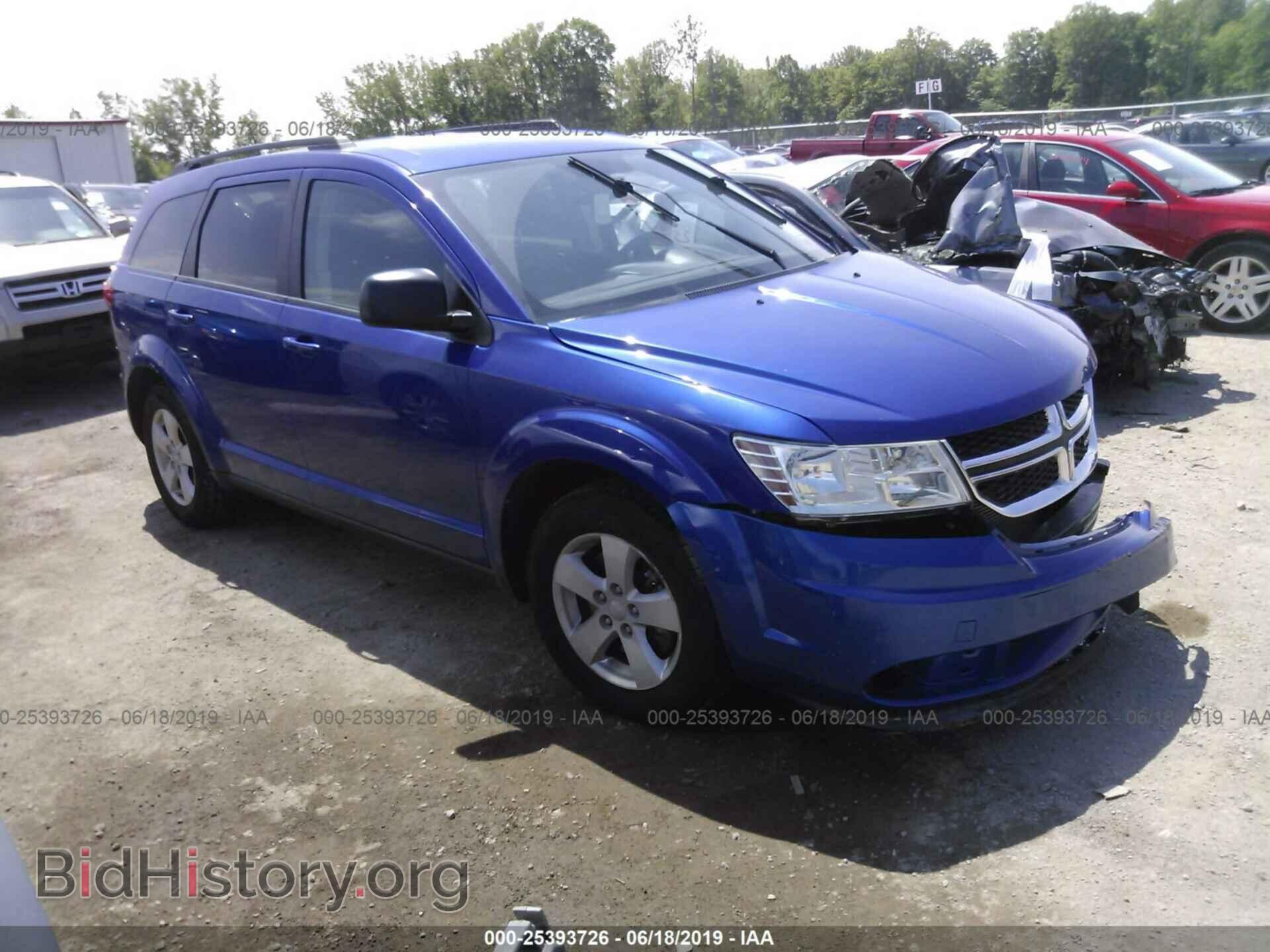 Фотография 3C4PDCAB8CT390843 - DODGE JOURNEY 2012