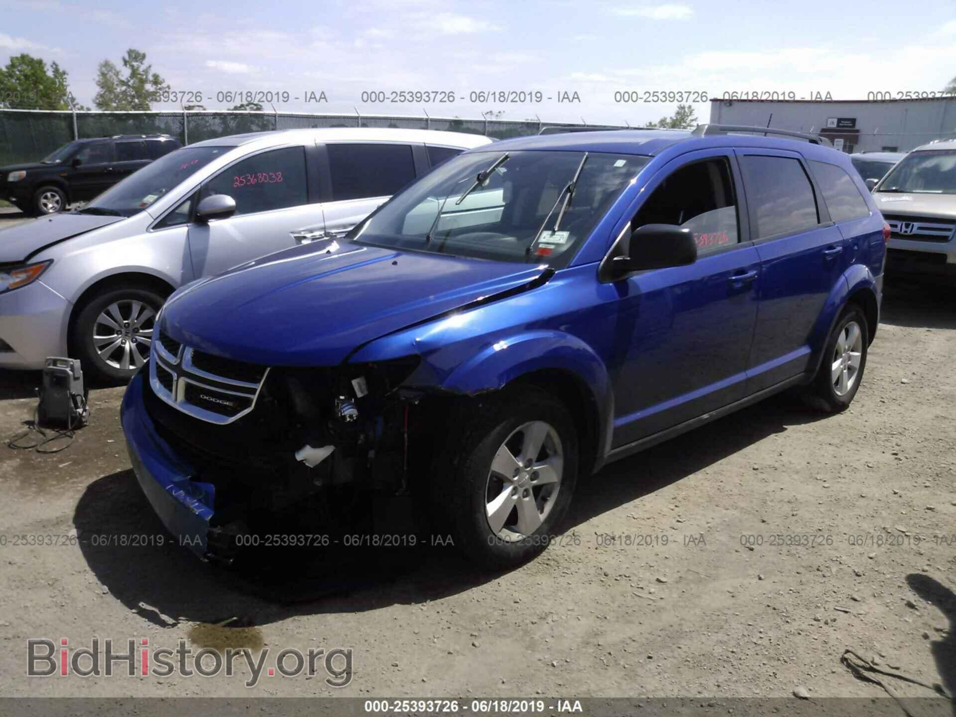 2012 DODGE JOURNEY - VIN: 3C4PDCAB8CT390843 - Photo 2
