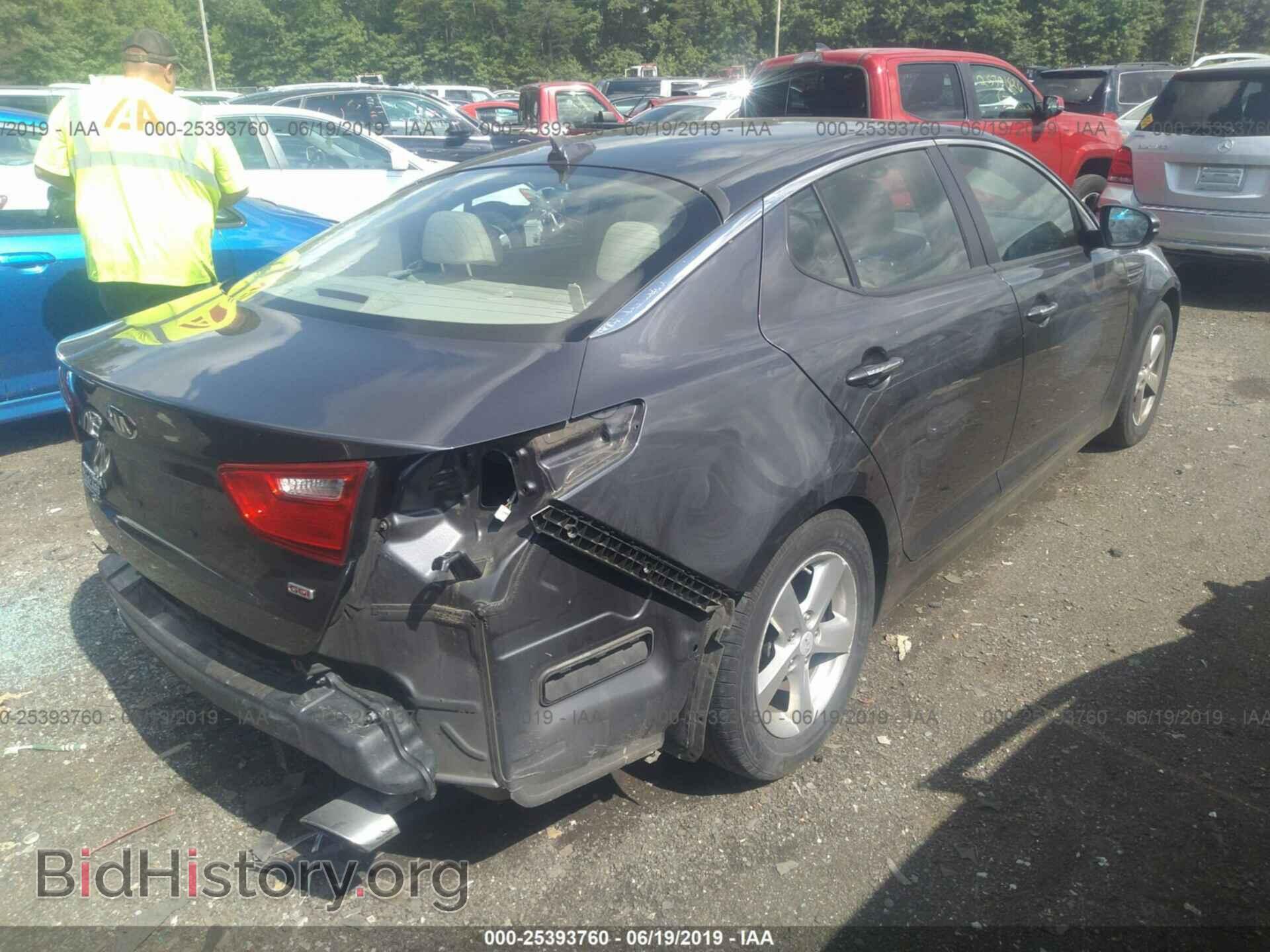 2015 KIA OPTIMA - VIN: KNAGM4A71F5640894 - Фото 4