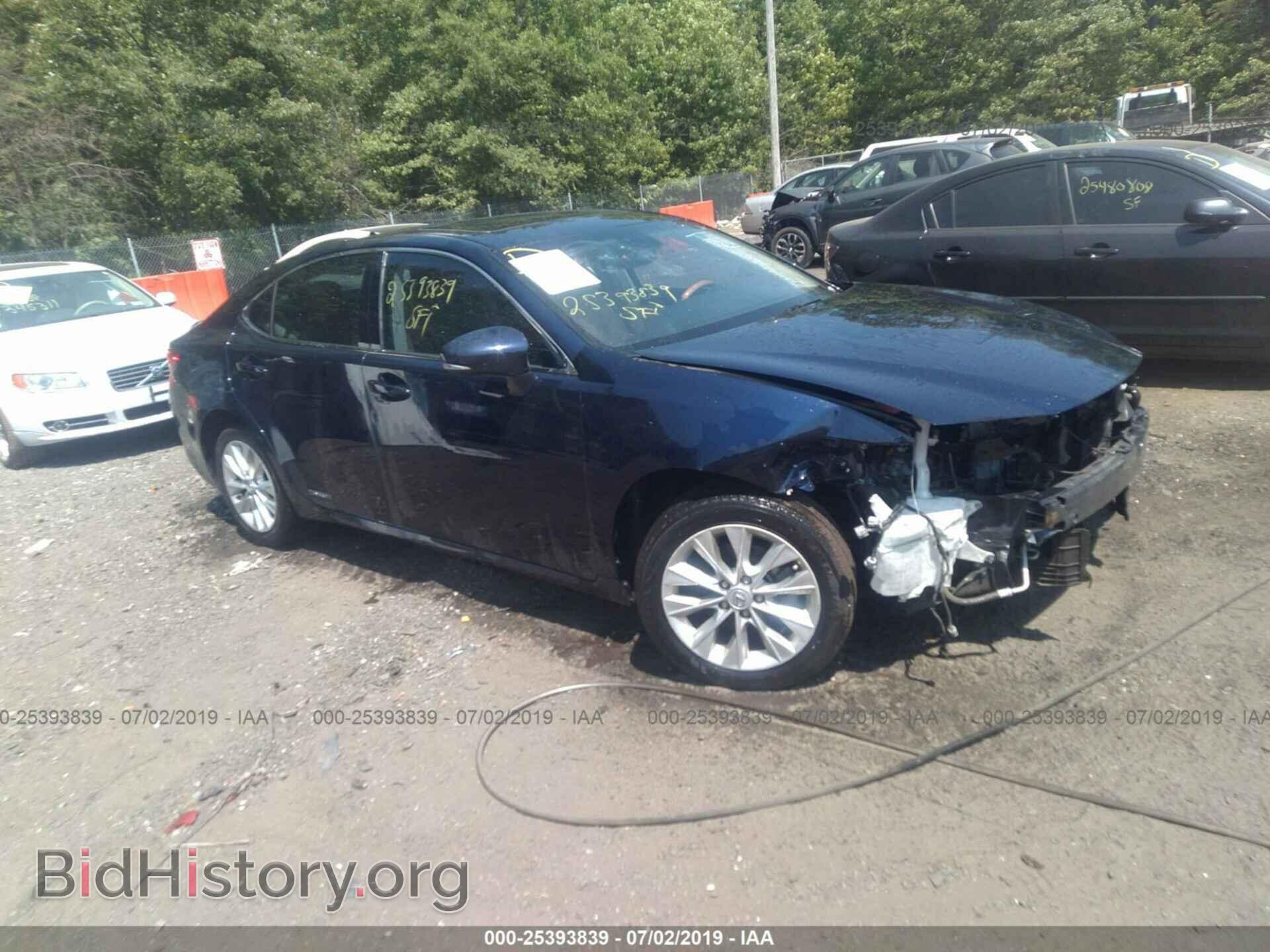 Photo JTHBW1GG8E2049036 - LEXUS ES 2014
