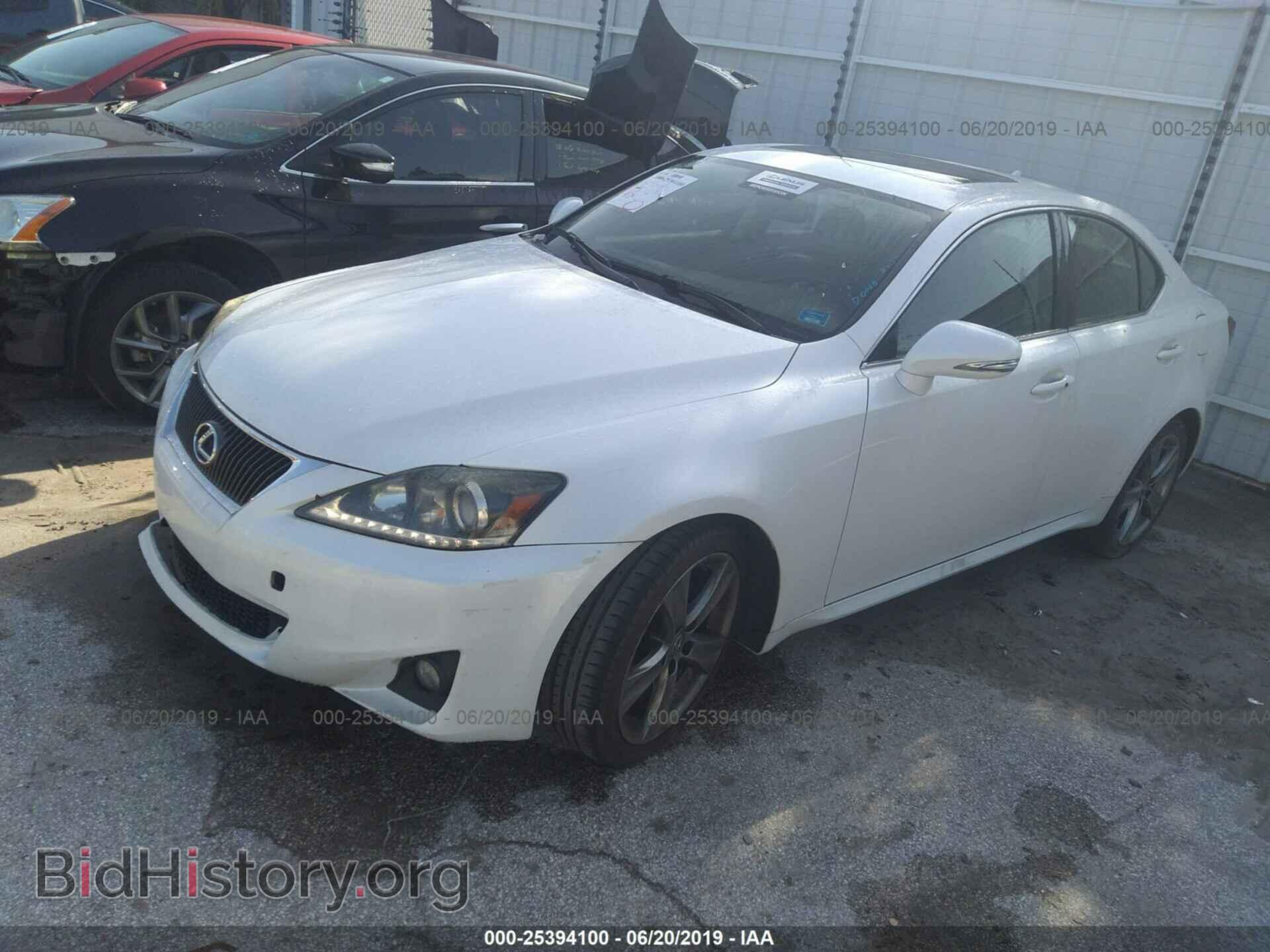 2011 LEXUS IS - VIN: JTHBF5C21B5134280 - Фото 2