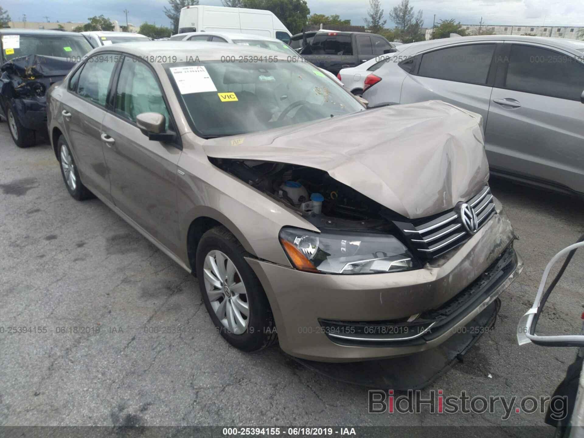 Photo 1VWAT7A36FC066442 - VOLKSWAGEN PASSAT 2015