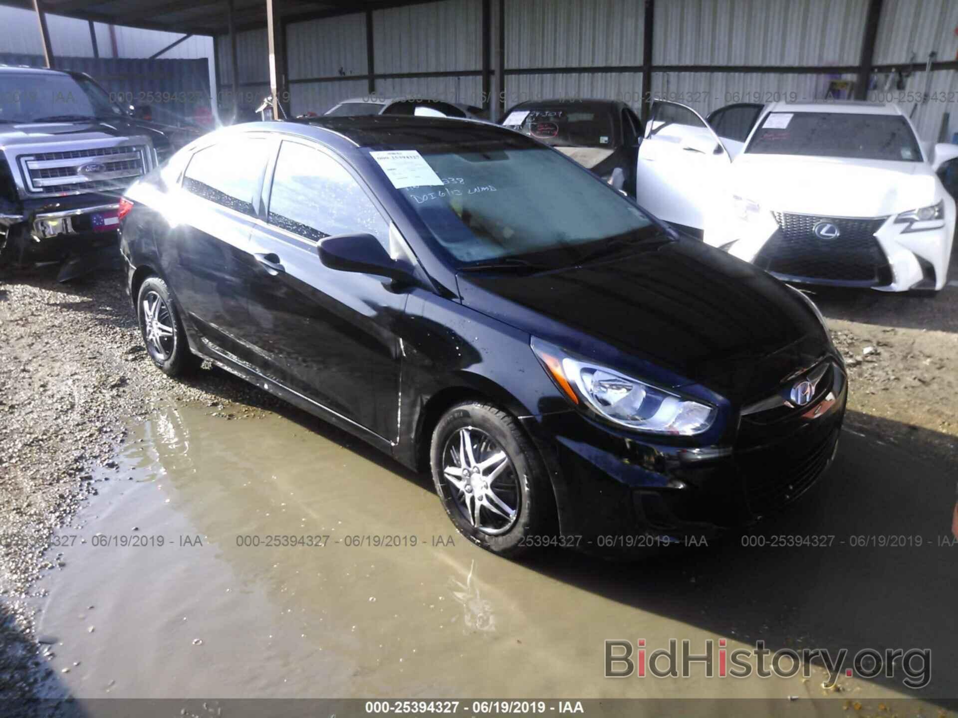 Photo KMHCT4AE9DU489238 - HYUNDAI ACCENT 2013