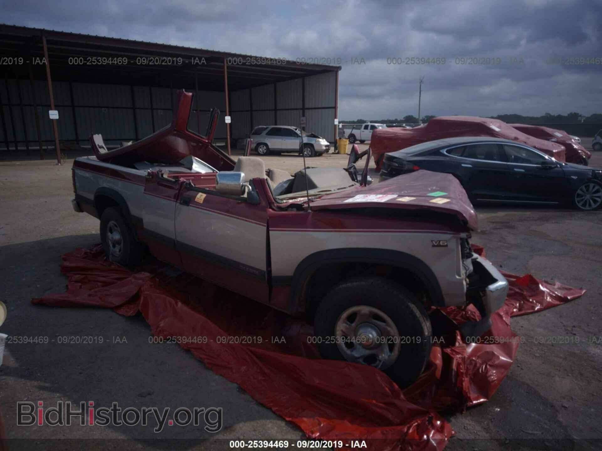 Photo 1B7GL23X2TS624739 - DODGE DAKOTA 1996
