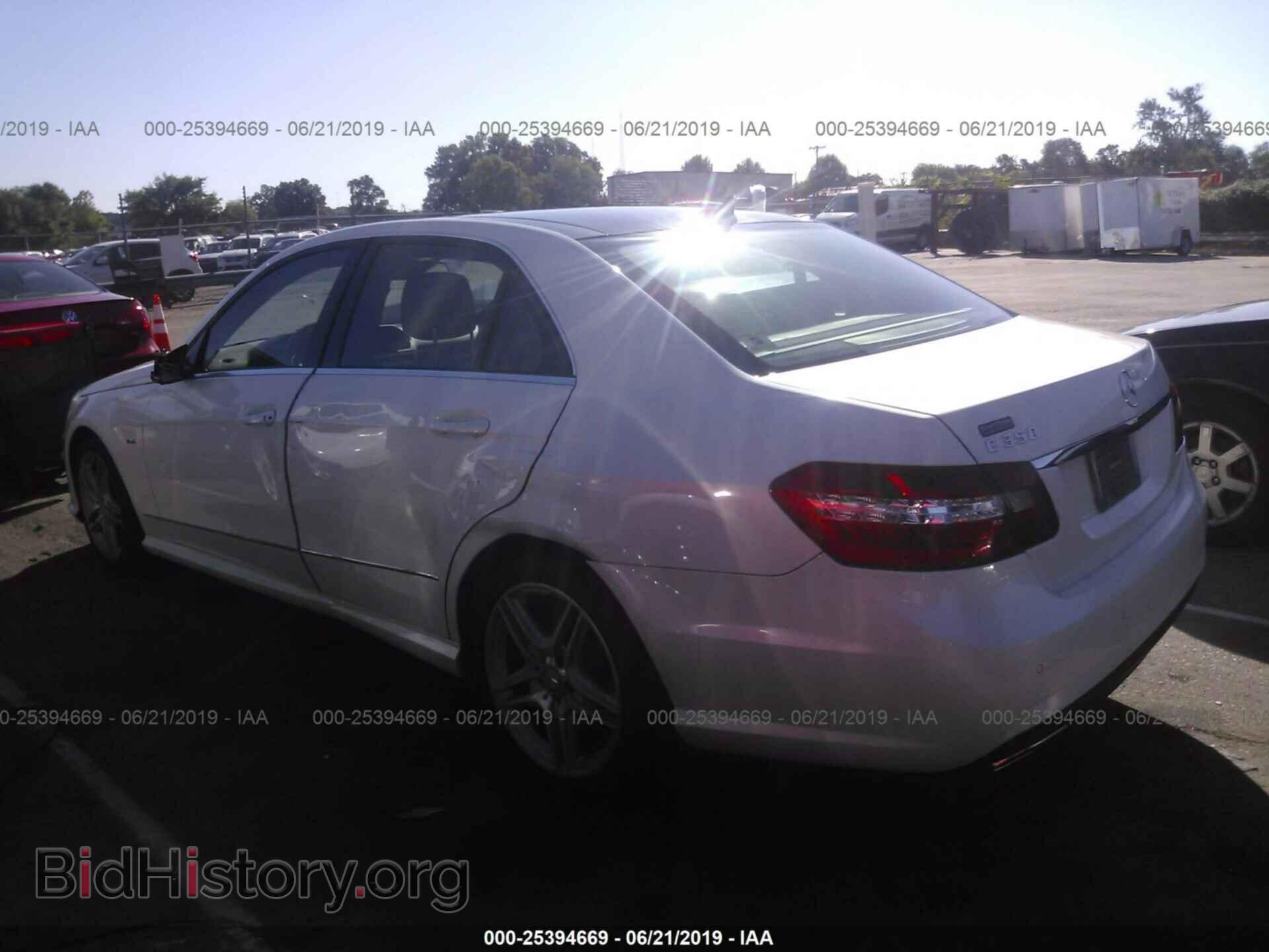 2012 MERCEDES-BENZ E - VIN: WDDHF5KB6CA596393 - Фото 3