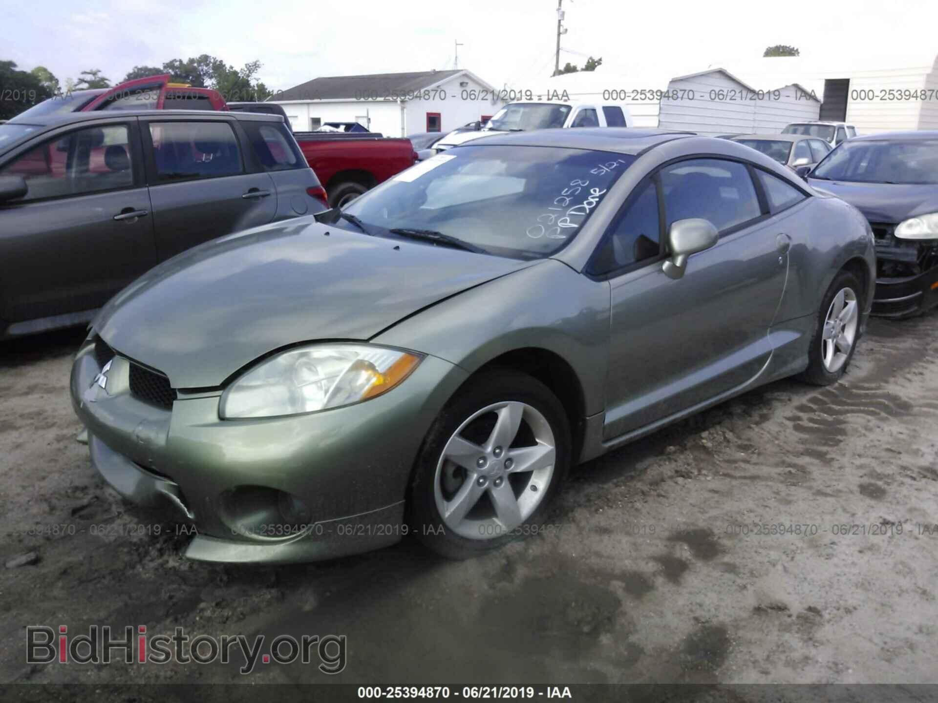2008 MITSUBISHI ECLIPSE - VIN: 4A3AK24F48E021258 - Фото 2