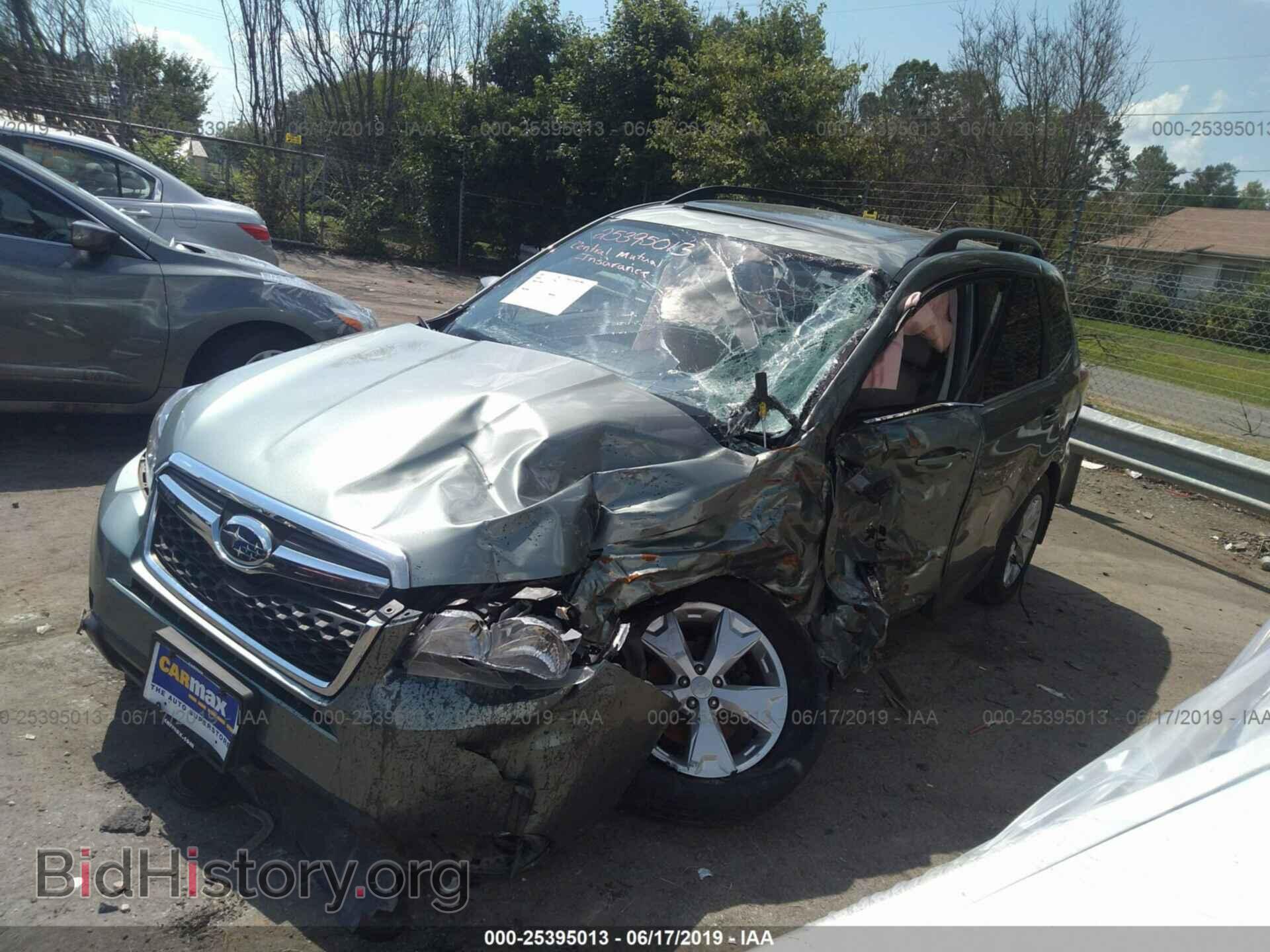 2015 SUBARU FORESTER - VIN: JF2SJARC1FH567967 - Фото 2