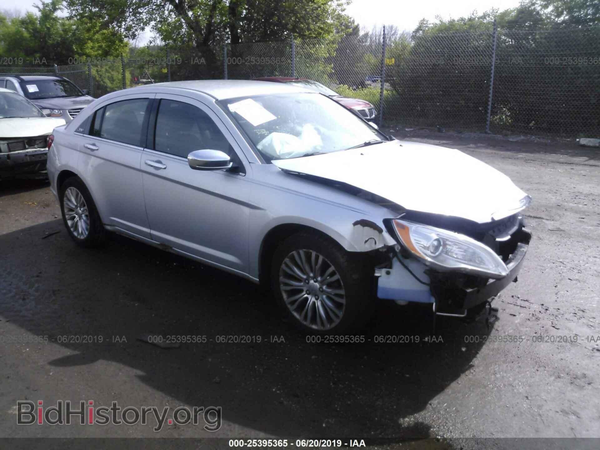 Фотография 1C3CCBCB3CN161368 - CHRYSLER 200 2012