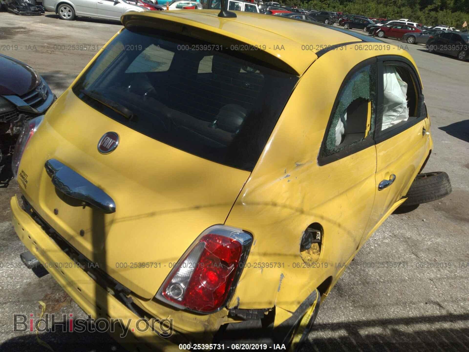 2012 FIAT 500 - VIN: 3C3CFFBR6CT111853 - Фото 4