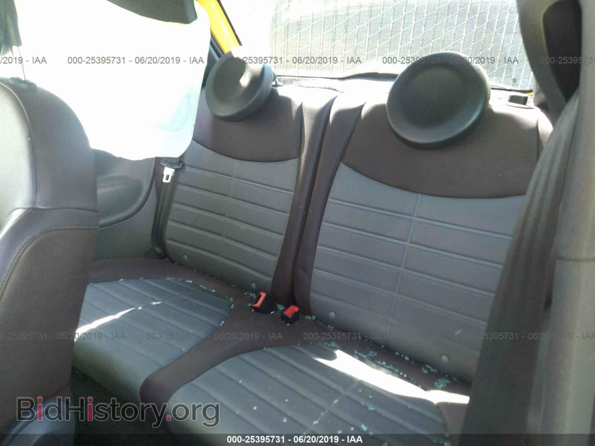 2012 FIAT 500 - VIN: 3C3CFFBR6CT111853 - Фото 8