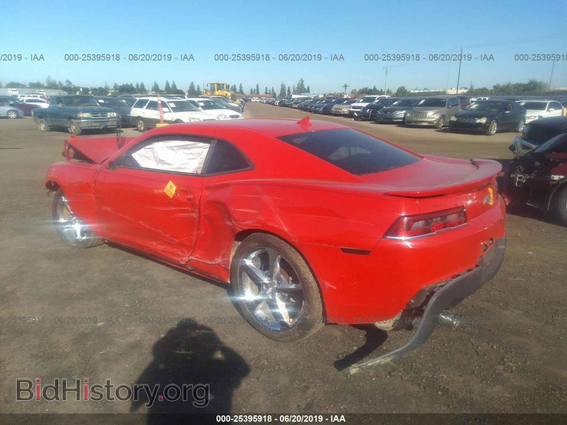 2014 CHEVROLET CAMARO - VIN: 2G1FB1E38E9242974 - Фото 3