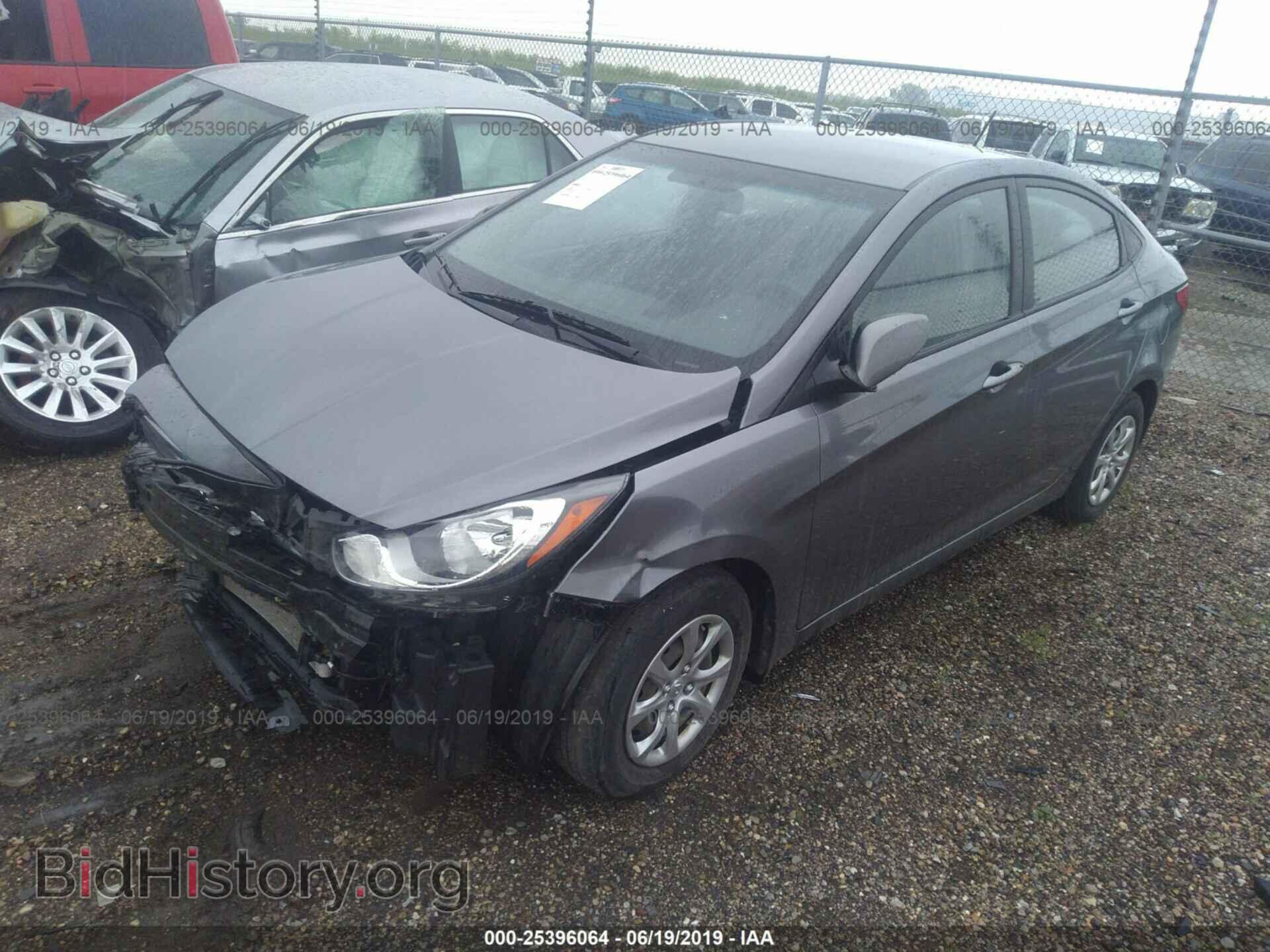 2013 HYUNDAI ACCENT - VIN: KMHCT4AE2DU571599 - Фото 2