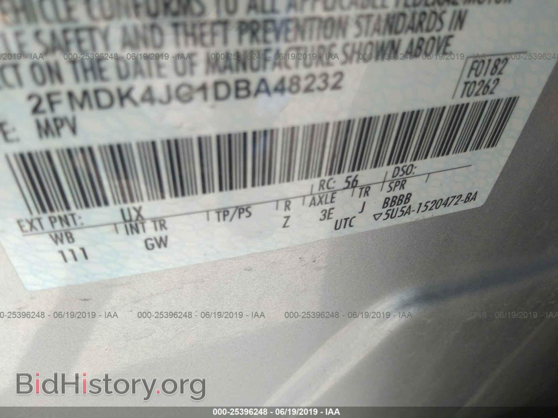 2013 FORD EDGE - VIN: 2FMDK4JC1DBA48232 - Photo 9