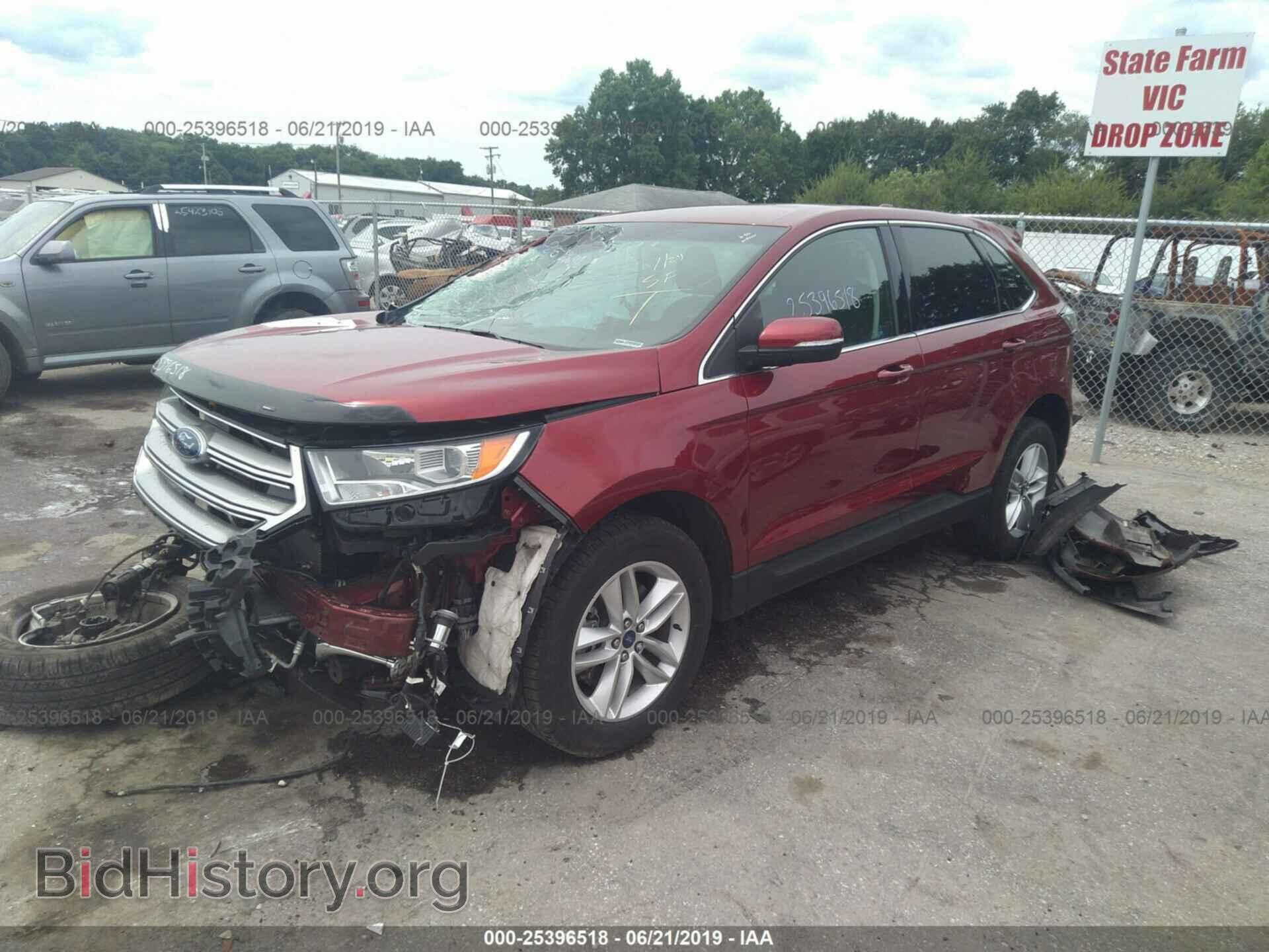 2017 FORD EDGE - VIN: 2FMPK4J8XHBB45993 - Фото 2