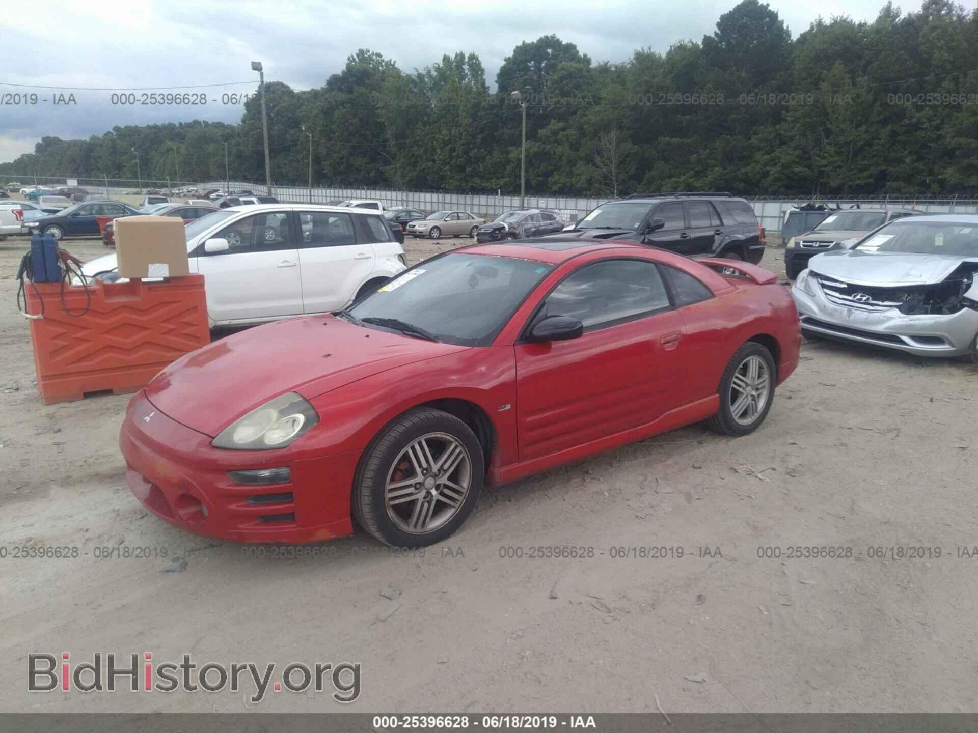 2003 MITSUBISHI ECLIPSE - VIN: 4A3AC84H13E161567 - Фото 2