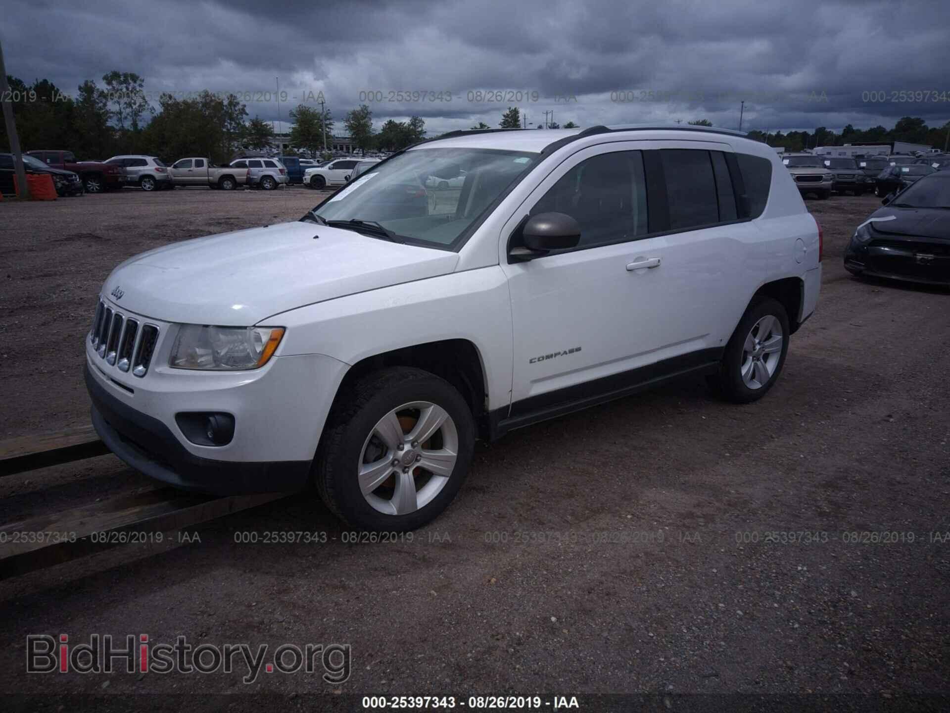 2012 JEEP COMPASS - VIN: 1C4NJCEBXCD514806 - Фото 2