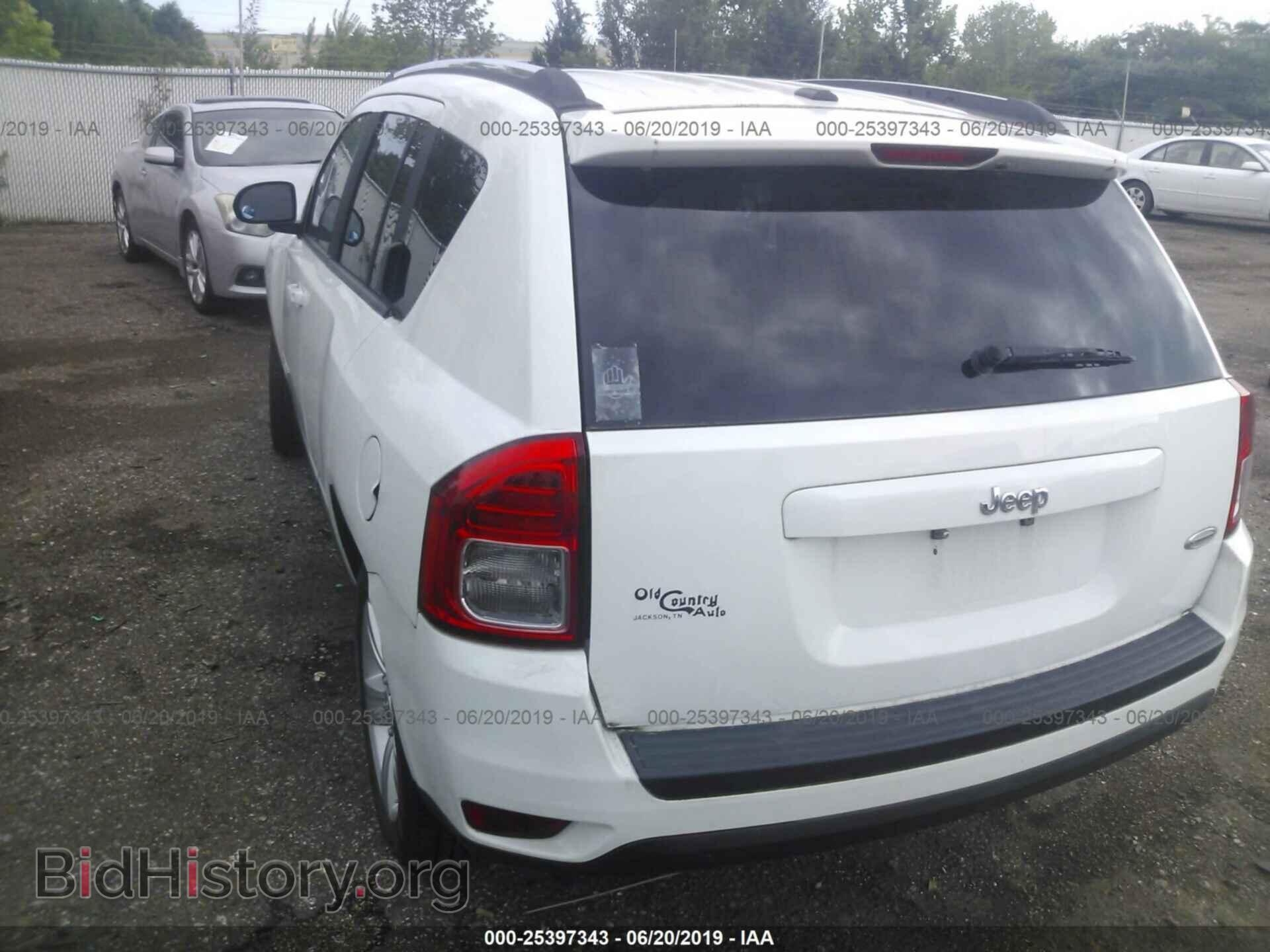 2012 JEEP COMPASS - VIN: 1C4NJCEBXCD514806 - Фото 3