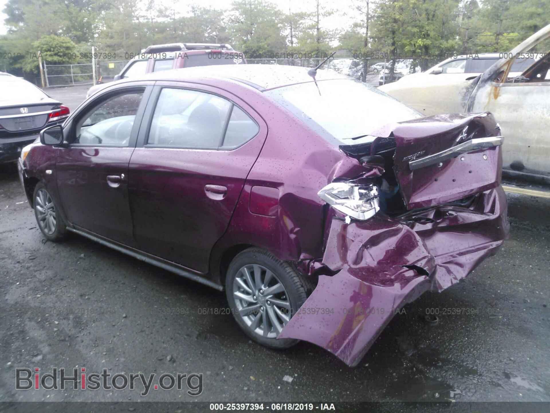 2019 MITSUBISHI MIRAGE - VIN: ML32F3FJ0KHF09492 - Фото 3
