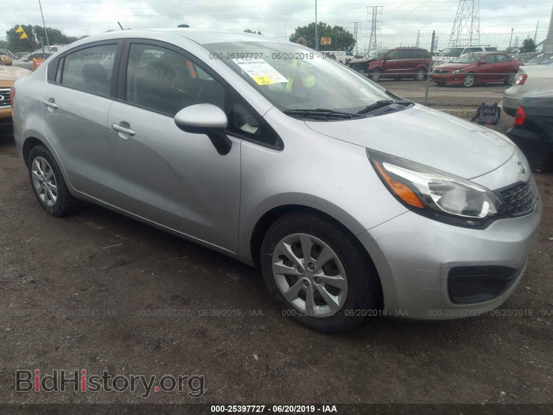 Photo KNADM4A31D6106768 - KIA RIO 2013