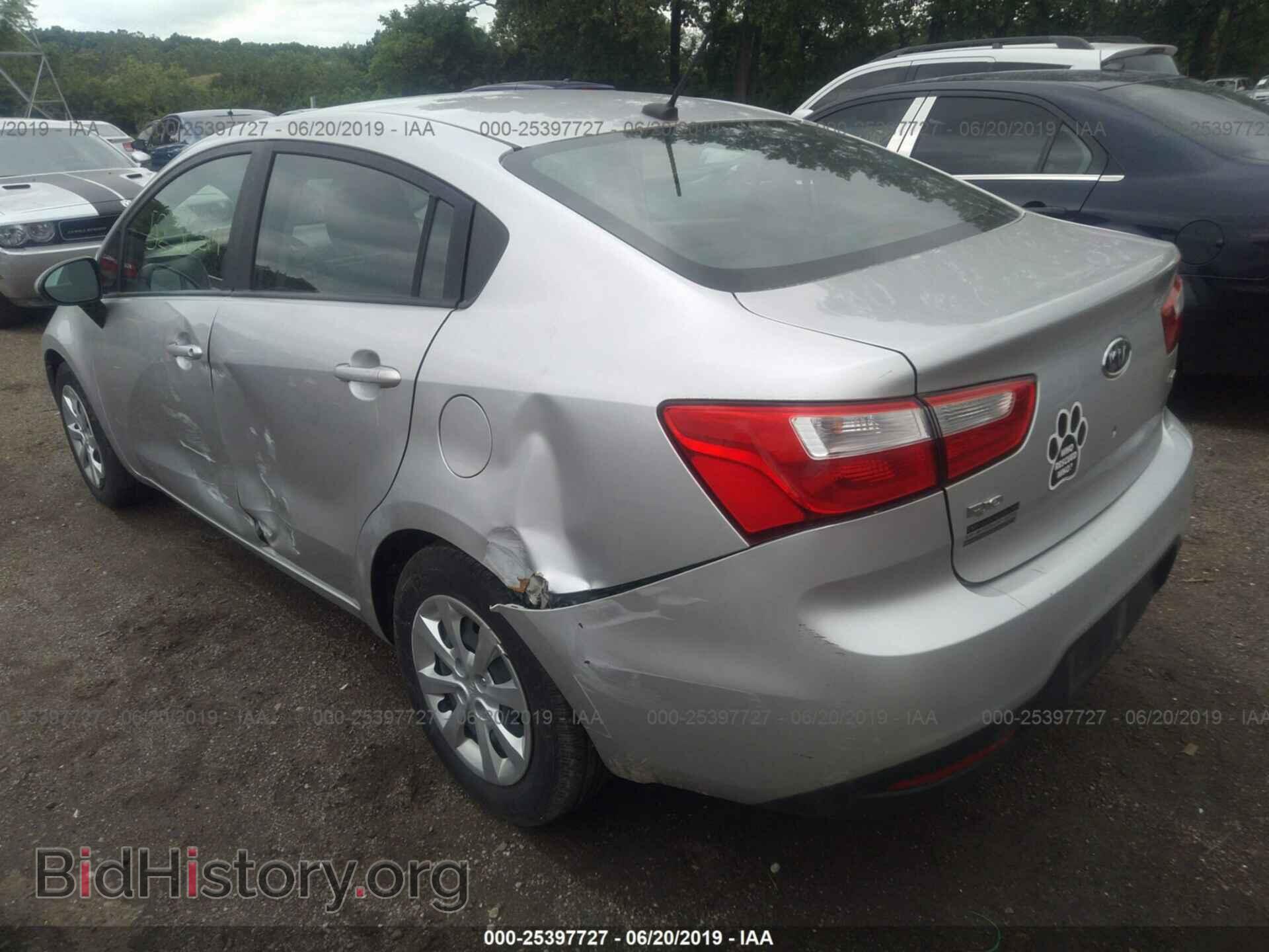2013 KIA RIO - VIN: KNADM4A31D6106768 - Фото 3