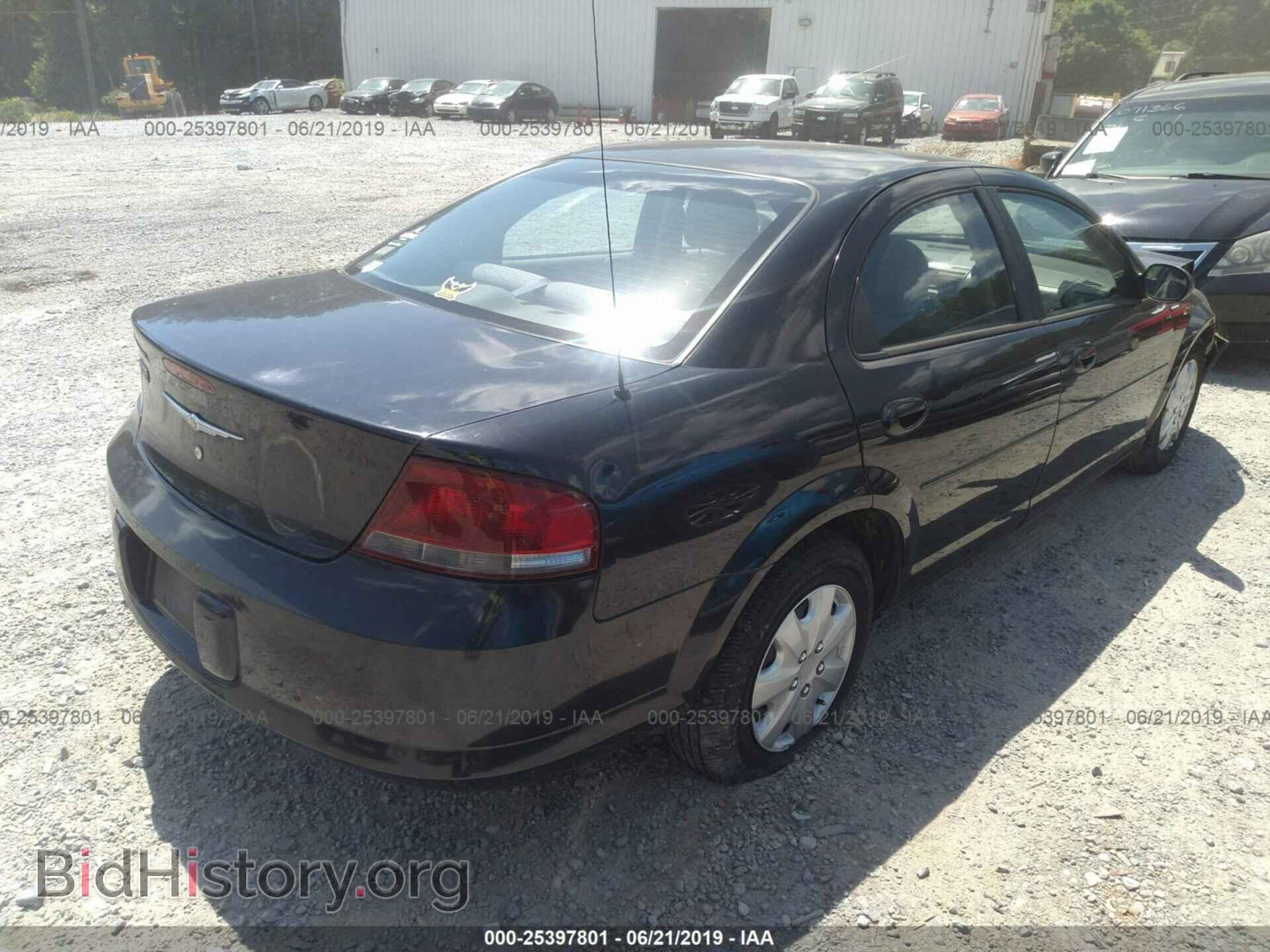 2005 CHRYSLER SEBRING - VIN: 1C3EL46X75N537259 - Фото 4