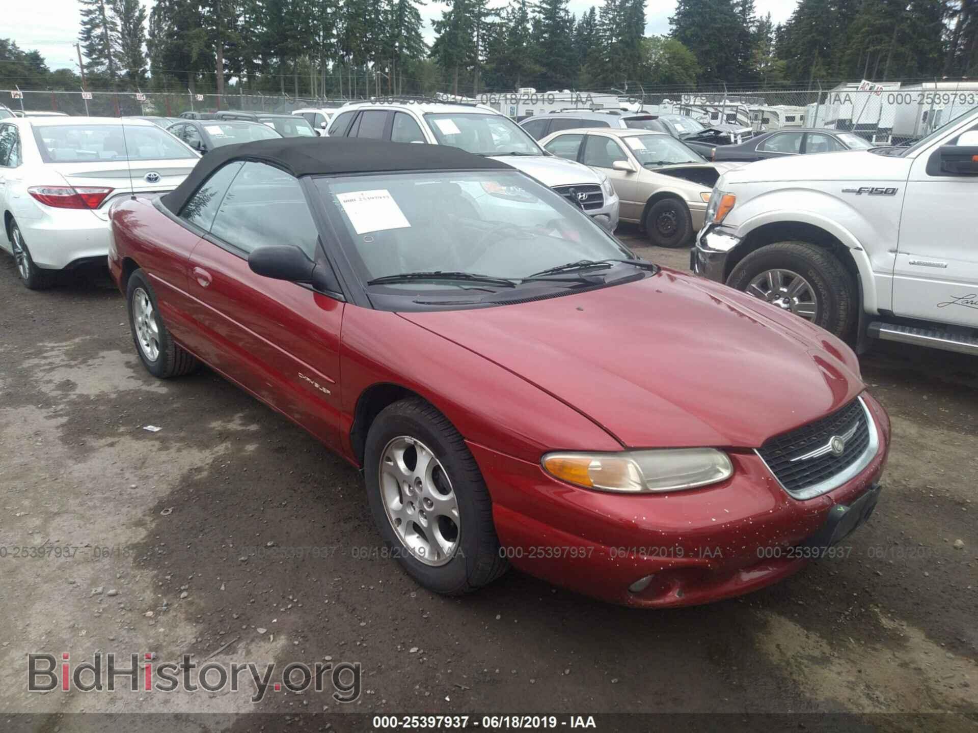 Фотография 3C3EL55H5YT249065 - CHRYSLER SEBRING 2000