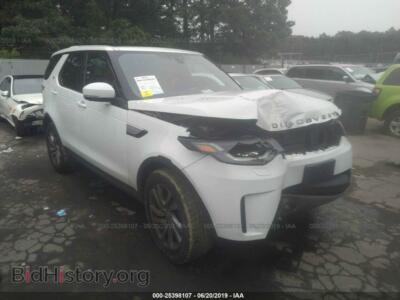 2017 Land Rover DISCOVERY HSE, white — VIN SALRRBBK3HA036478, IAAI