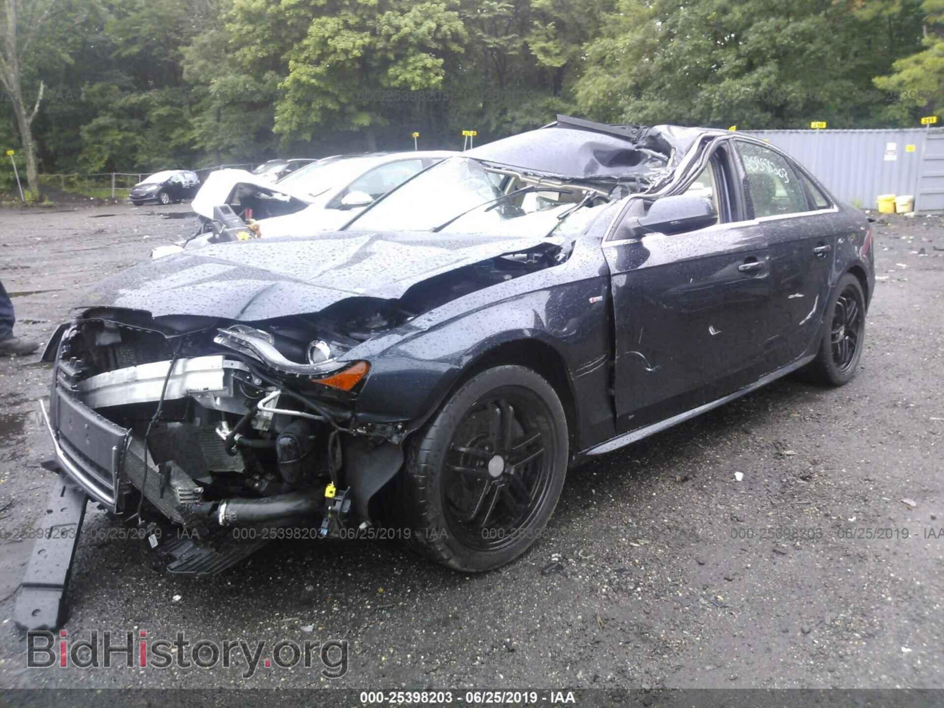 2012 AUDI A4 - VIN: WAUHFBFL0CA117099 - Фото 2