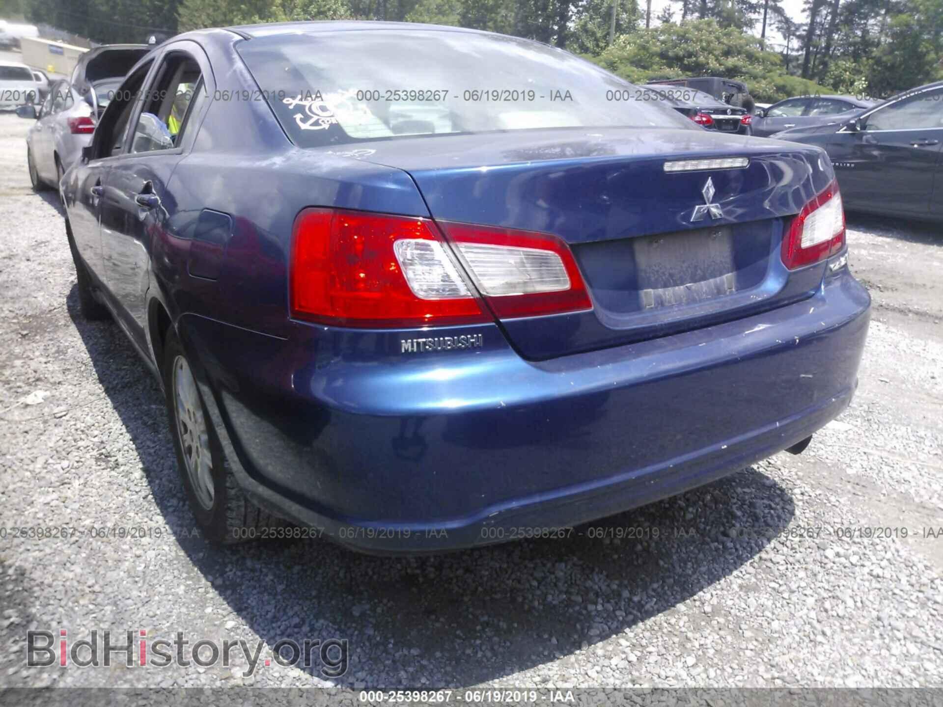 2009 MITSUBISHI GALANT - VIN: 4A3AB36F99E021096 - Фото 3