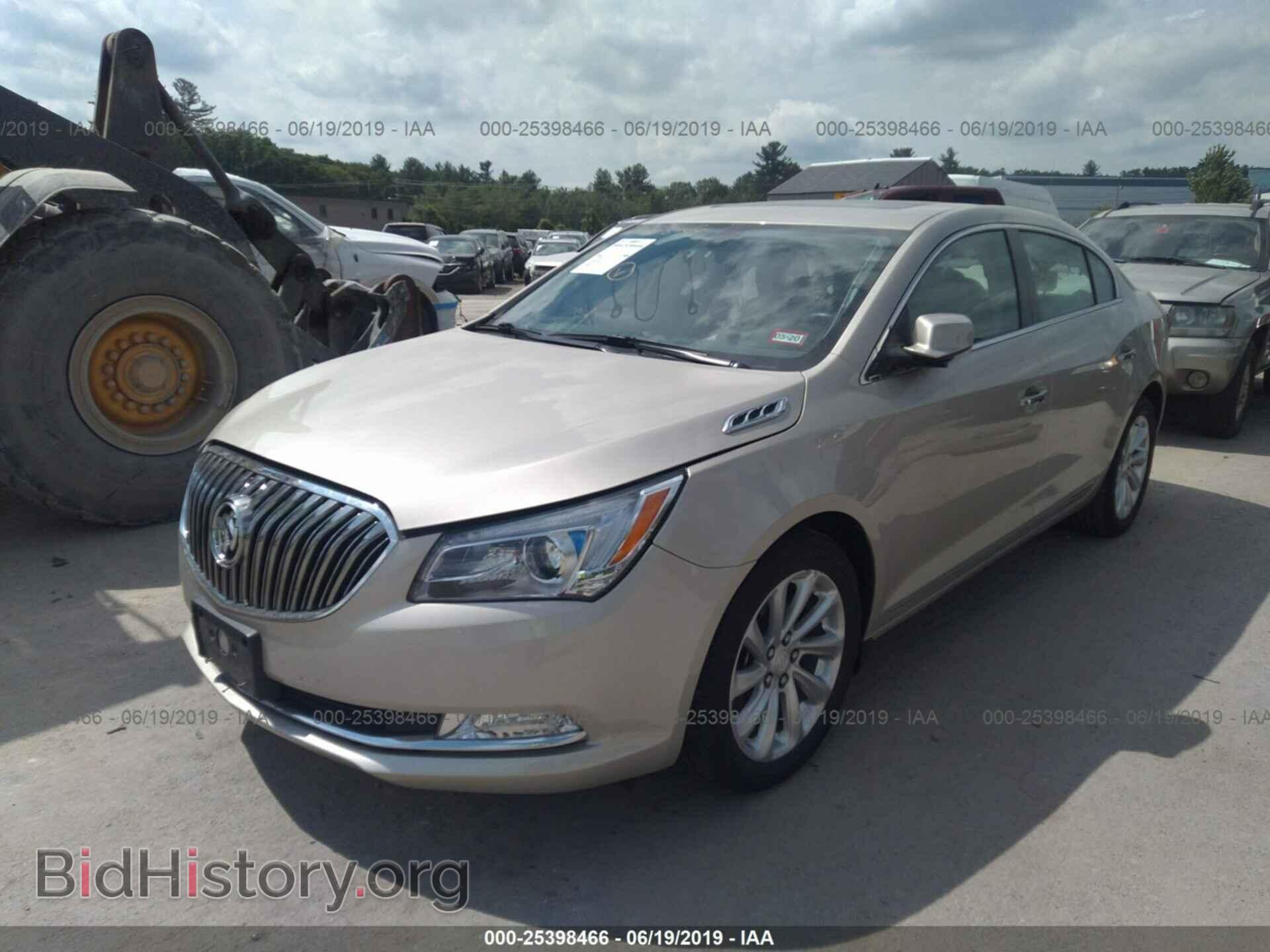 2014 BUICK LACROSSE - VIN: 1G4GB5G3XEF181307 - Фото 2