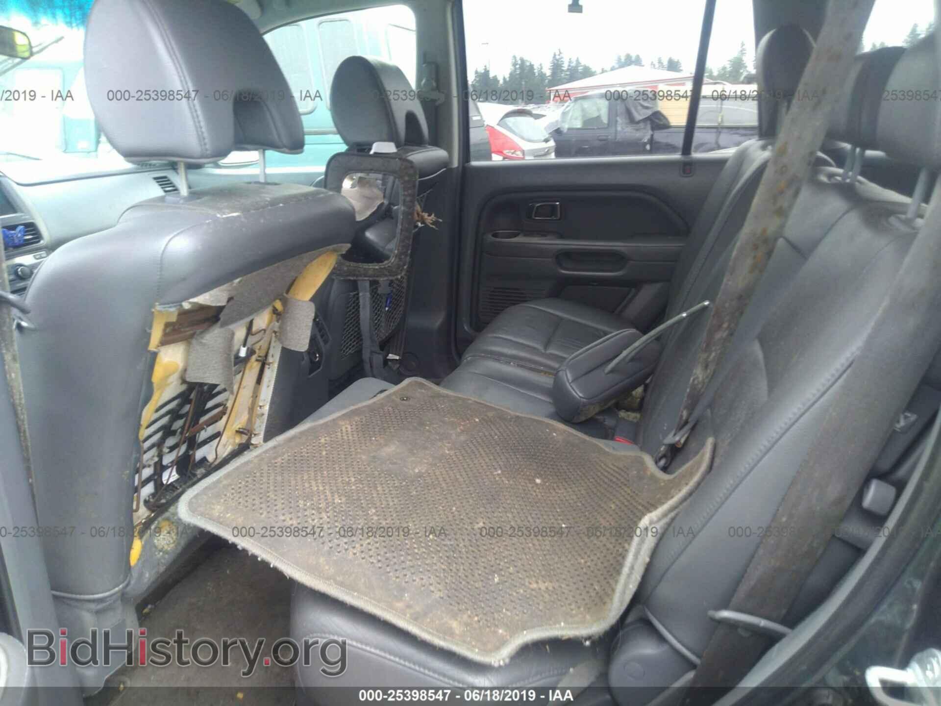 2006 HONDA PILOT - VIN: 2HKYF18746H552685 - Фото 8