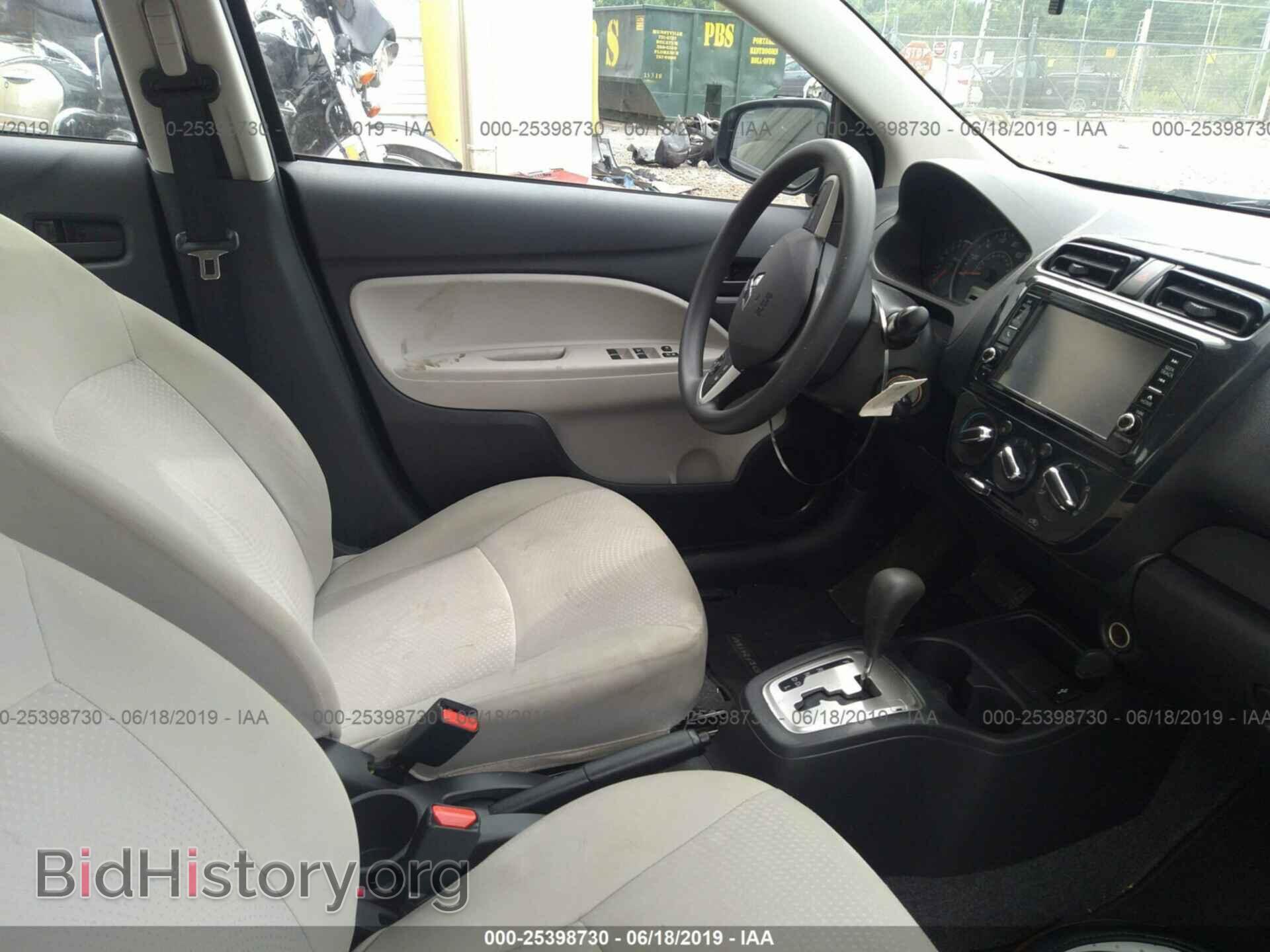 2019 MITSUBISHI MIRAGE - VIN: ML32F3FJ7KHF01843 - Фото 5