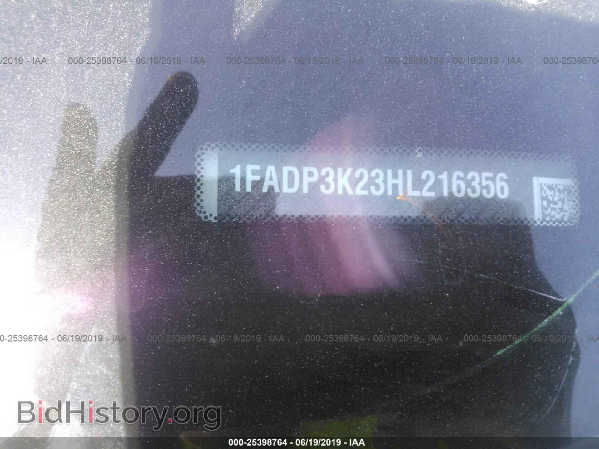 2017 FORD FOCUS - VIN: 1FADP3K23HL216356 - Фото 9