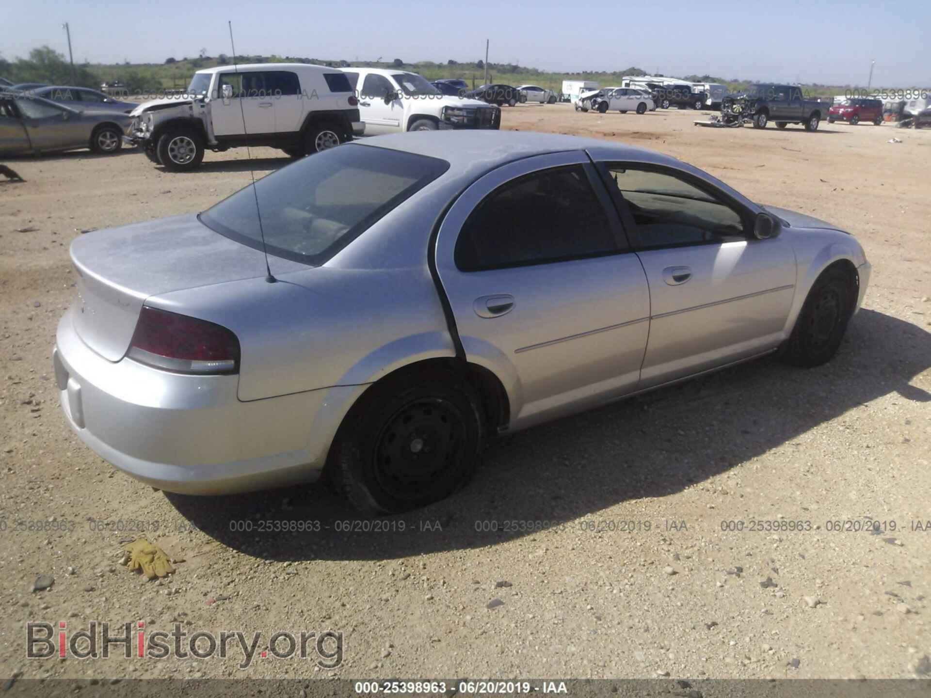 2003 CHRYSLER SEBRING - VIN: 1C3EL46R83N566400 - Фото 4