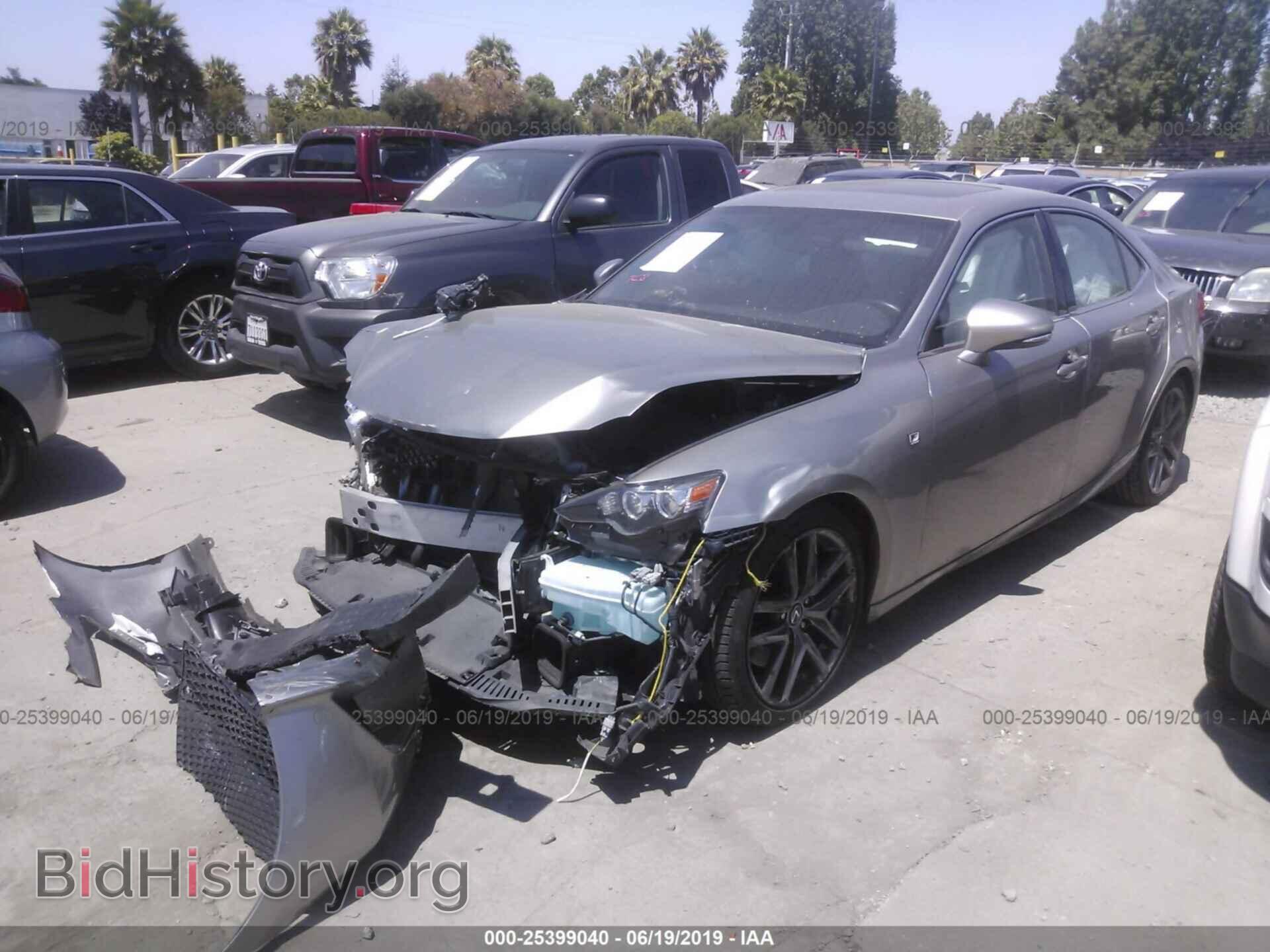 2016 LEXUS IS - VIN: JTHBA1D20G5010076 - Фото 2