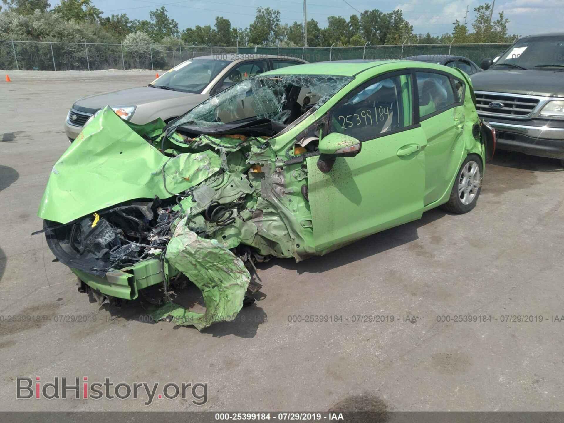 2014 FORD FIESTA - VIN: 3FADP4EJXEM117262 - Фото 2