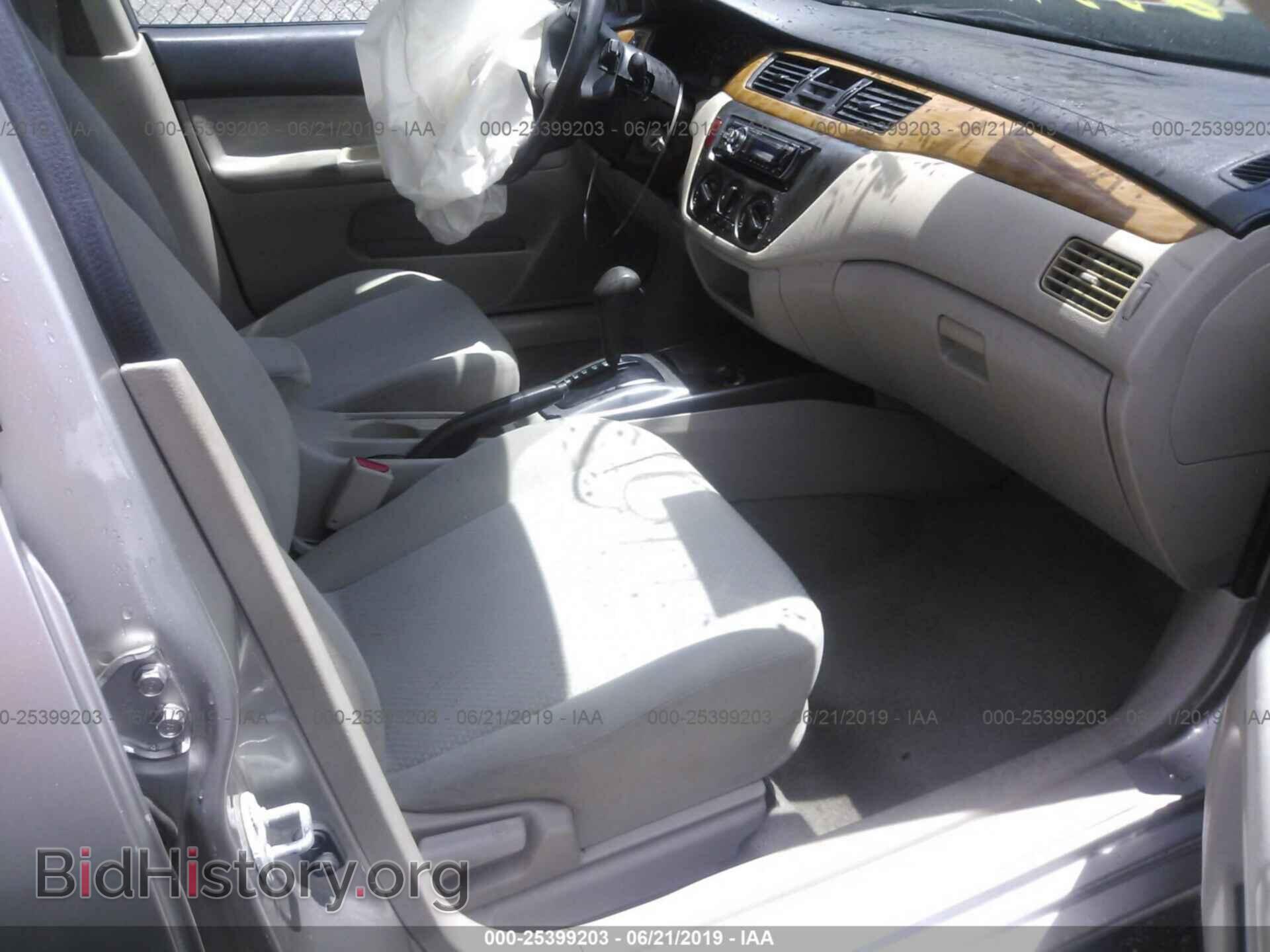 2006 MITSUBISHI LANCER - VIN: JA3AJ26E06U008793 - Фото 5