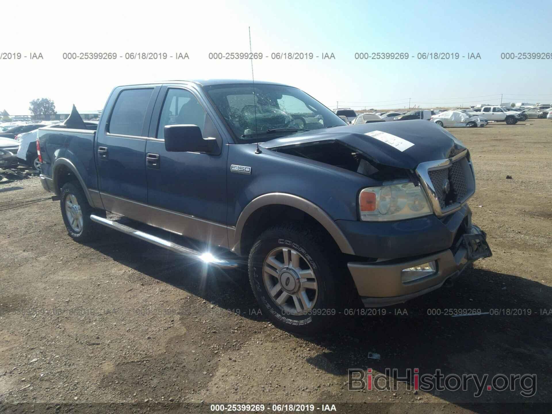 Photo 1FTPW14564KD59677 - FORD F150 2004