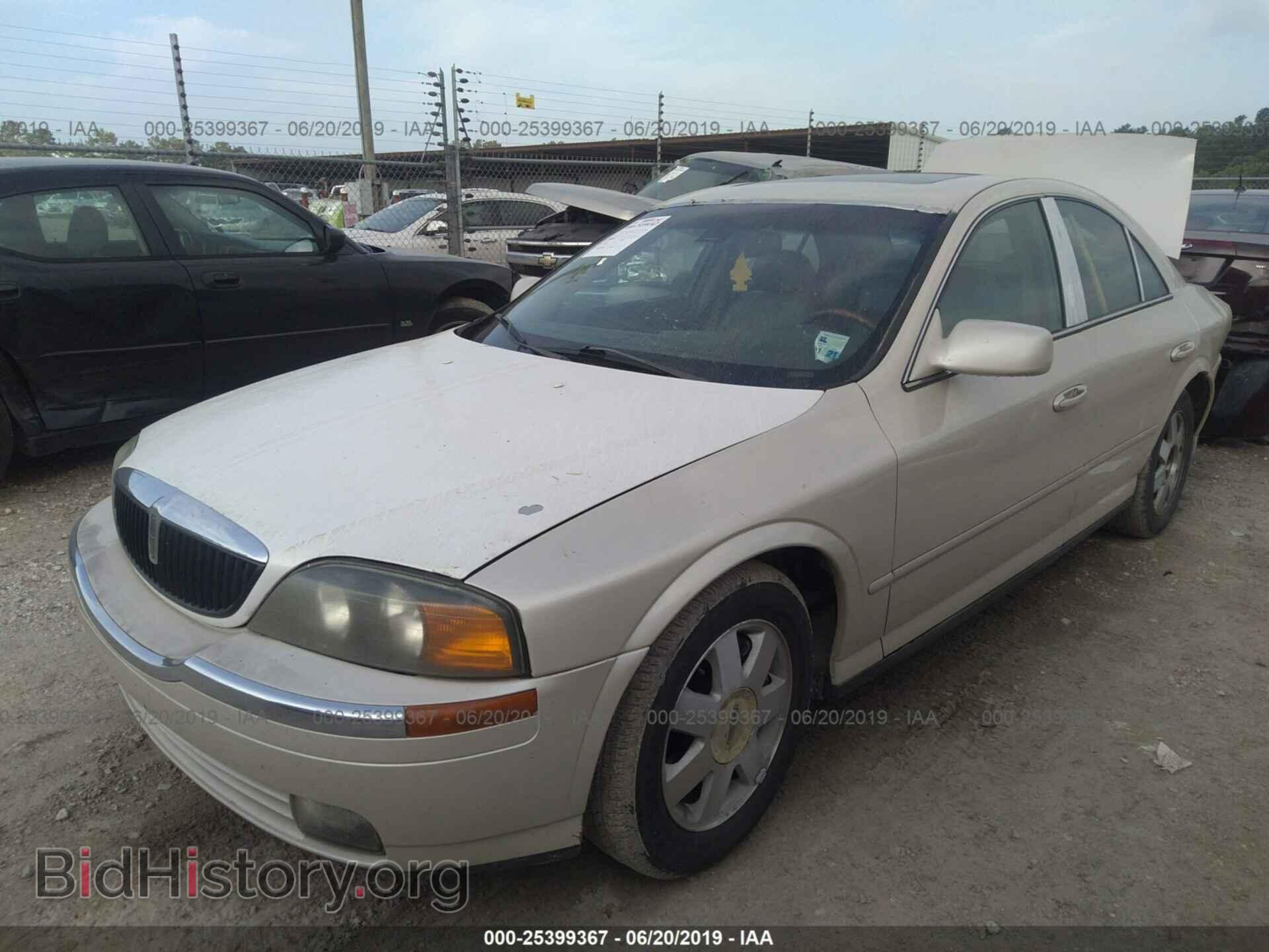2002 LINCOLN LS - VIN: 1LNHM86S62Y642639 - Photo 2