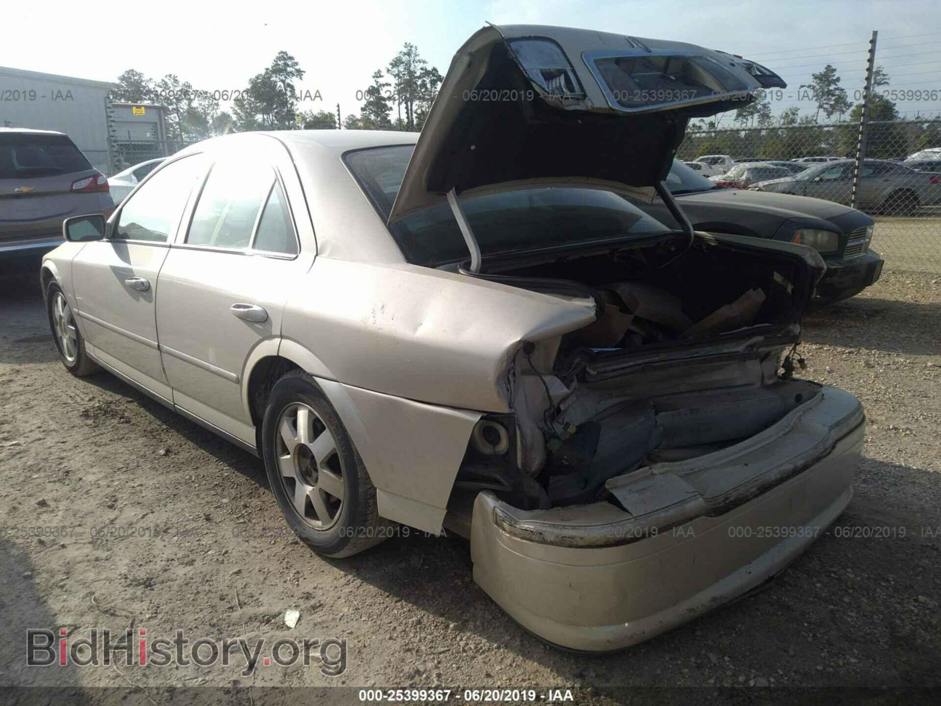 2002 LINCOLN LS - VIN: 1LNHM86S62Y642639 - Photo 3
